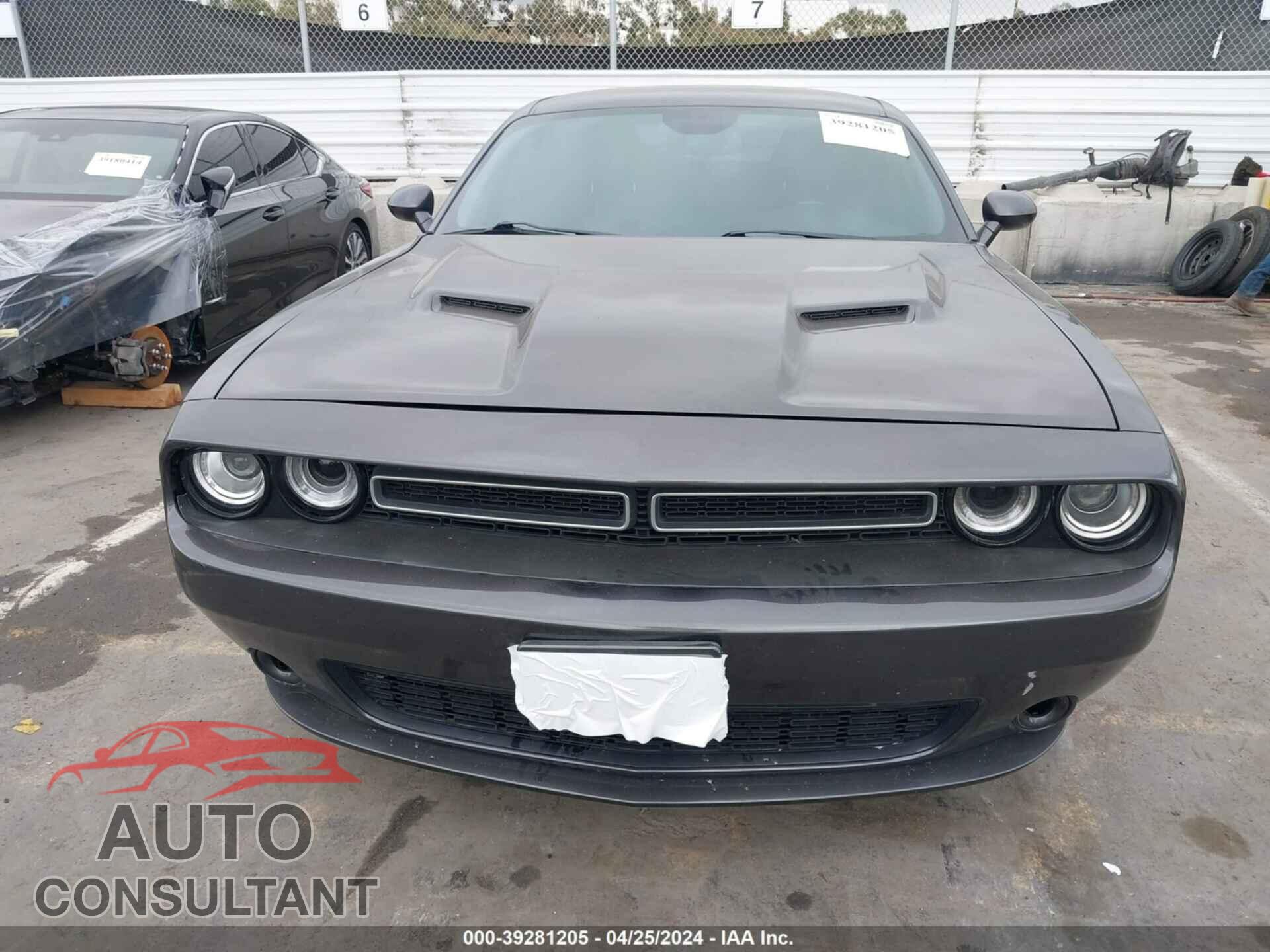 DODGE CHALLENGER 2016 - 2C3CDZAG9GH107849