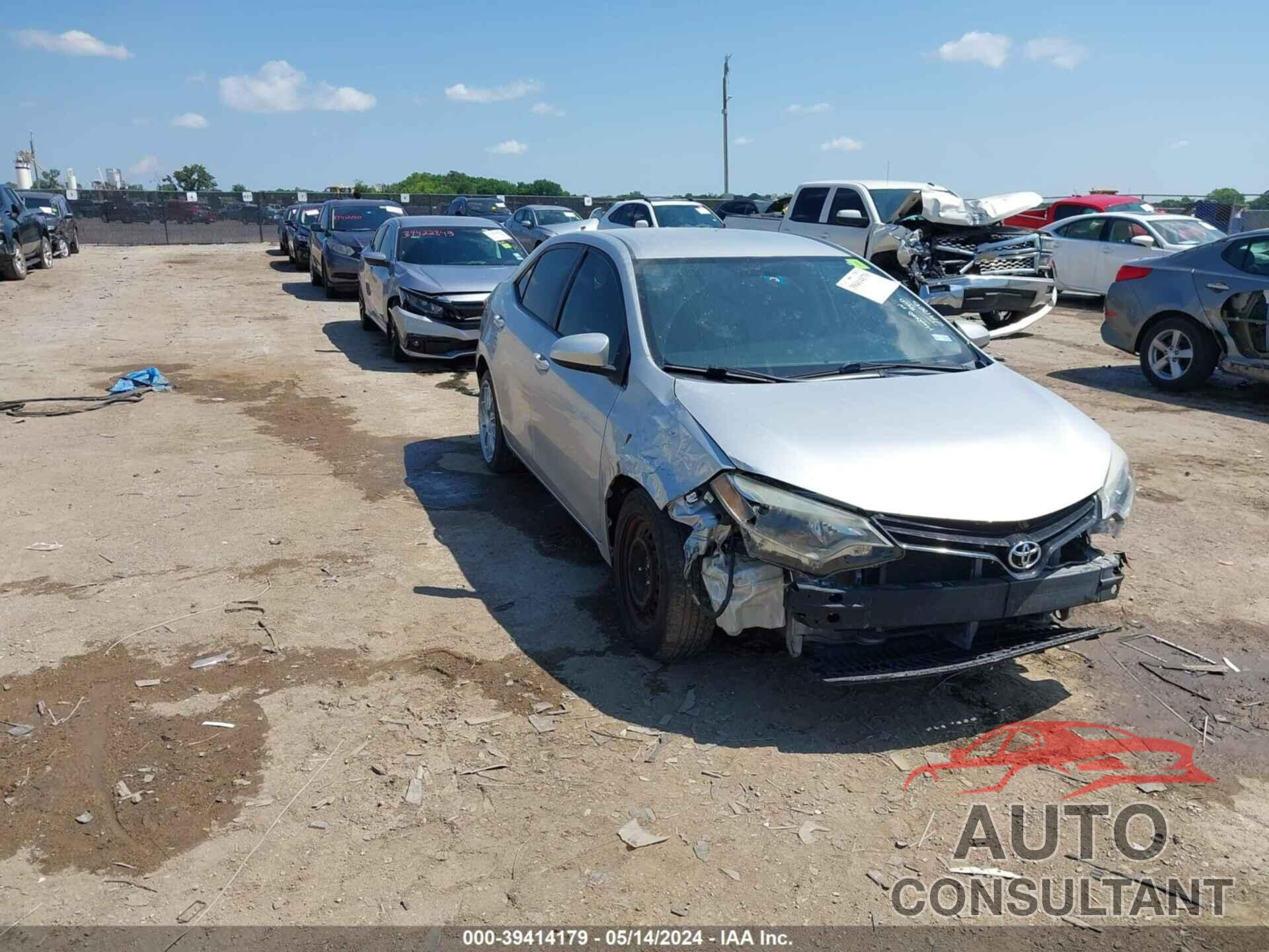 TOYOTA COROLLA 2016 - 2T1BURHE9GC488849