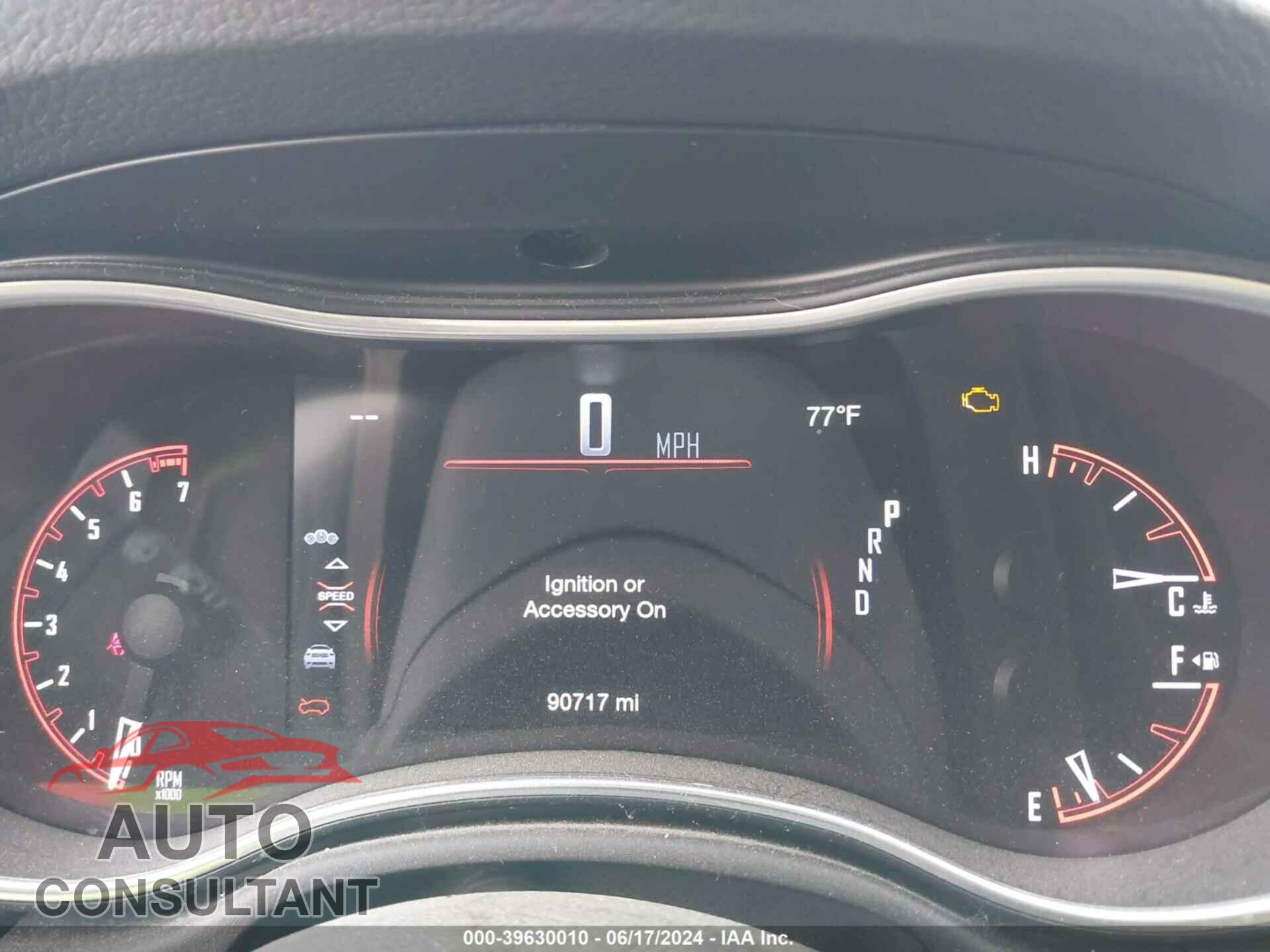 DODGE DURANGO 2019 - 1C4RDJAG3KC738678