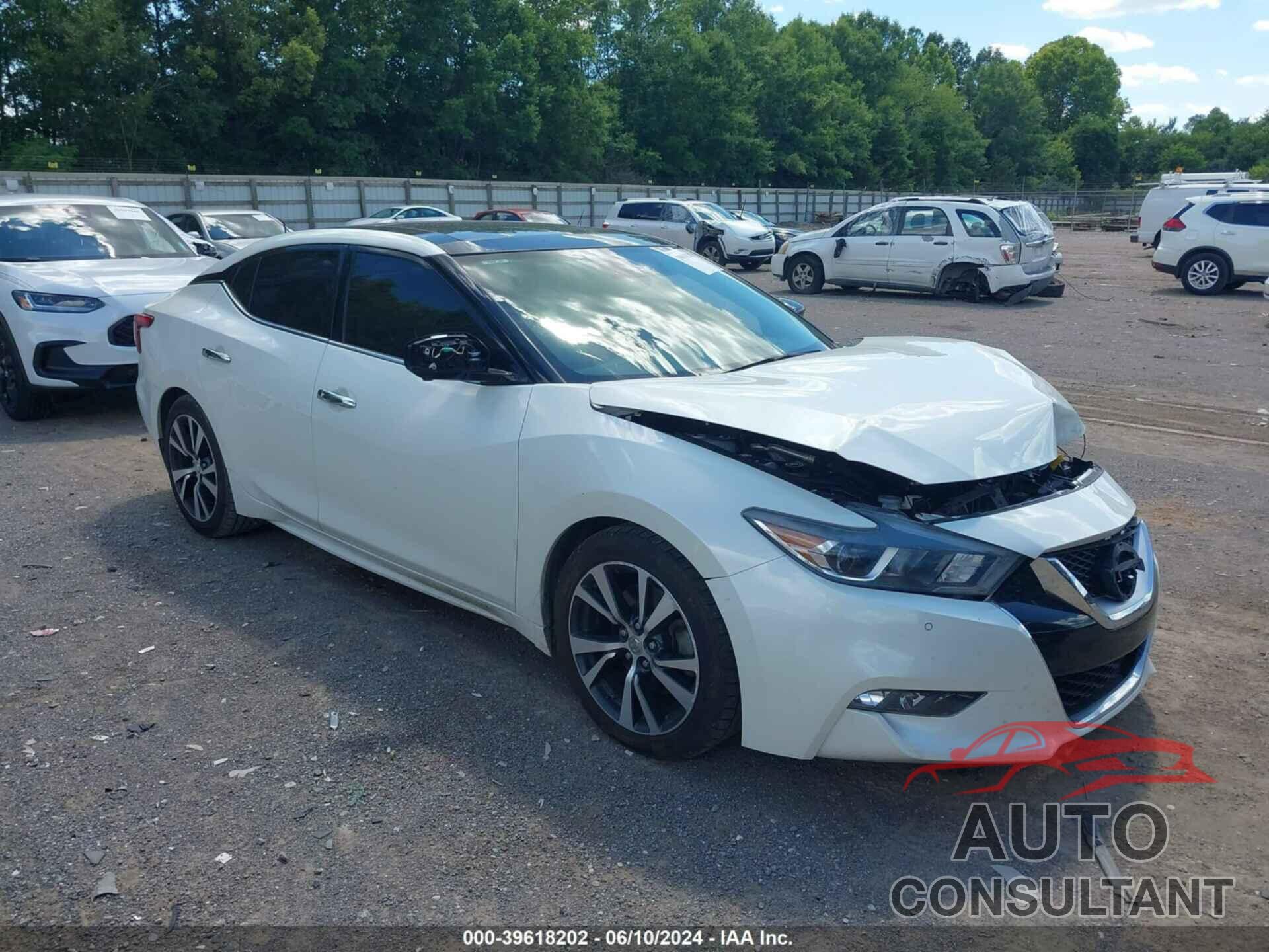 NISSAN MAXIMA 2017 - 1N4AA6APXHC419411