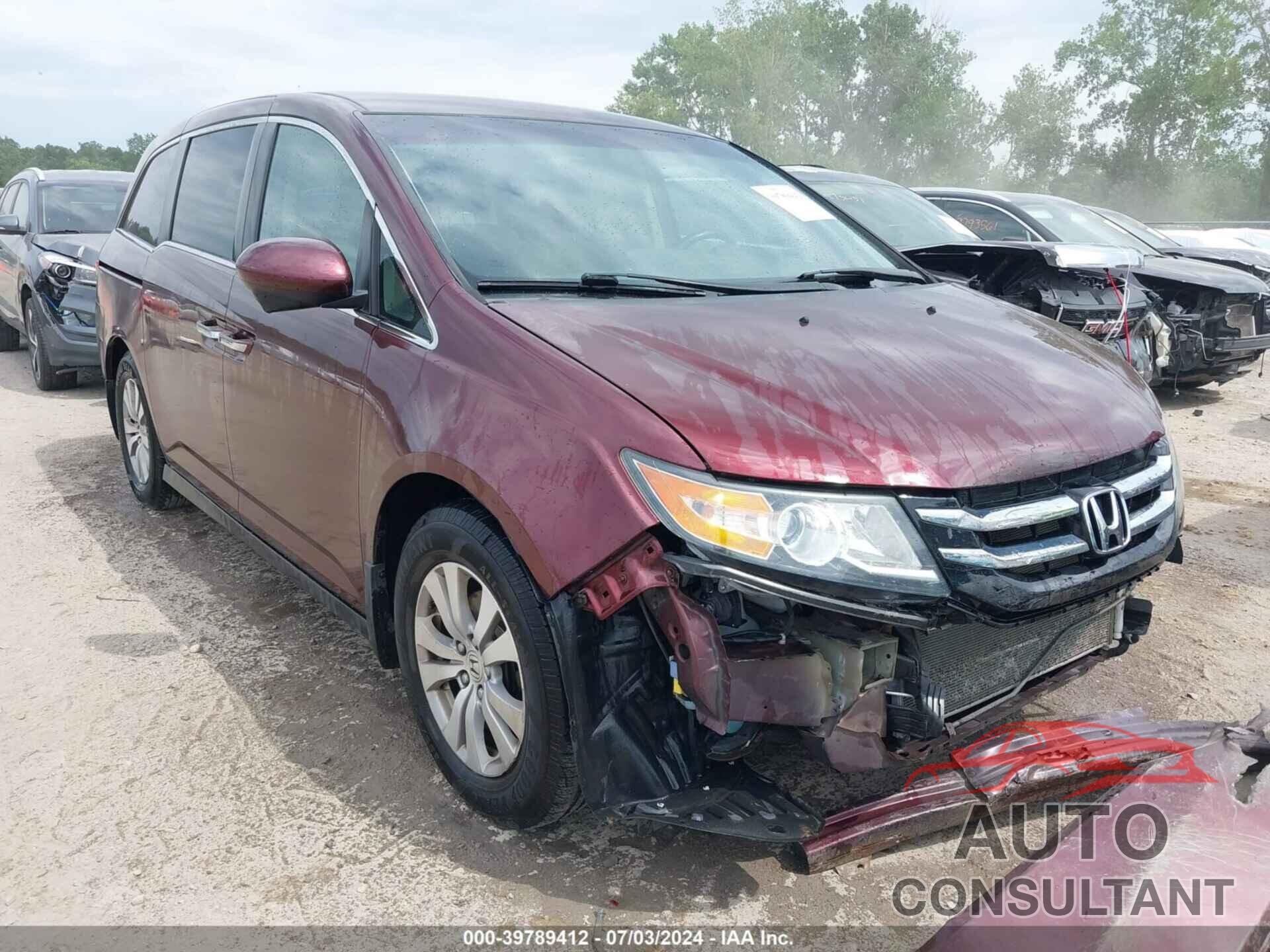 HONDA ODYSSEY 2016 - 5FNRL5H30GB026393