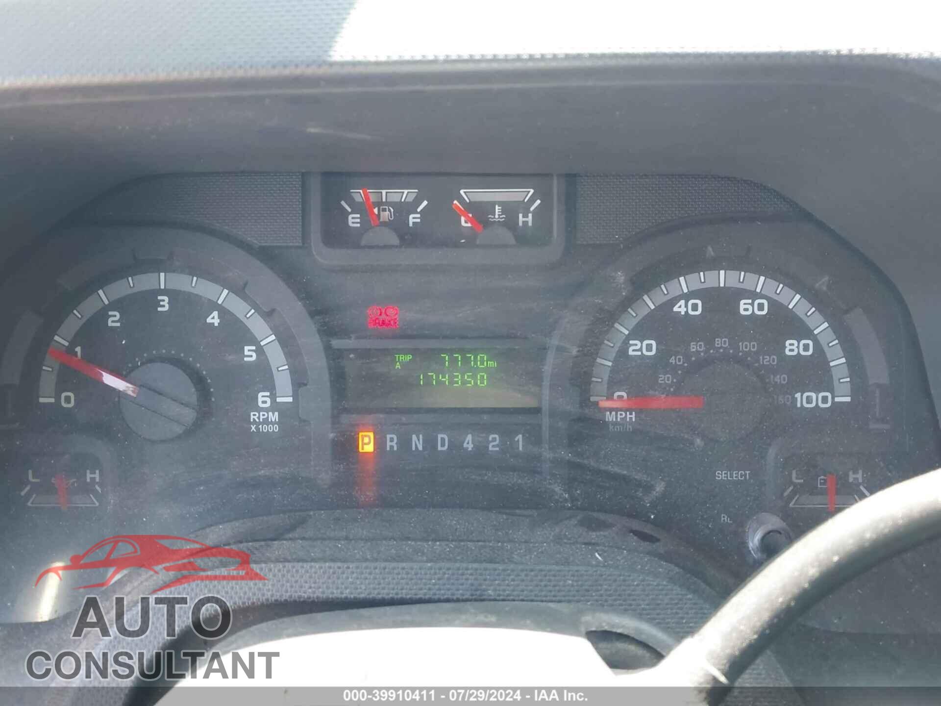 FORD E-350 CUTAWAY 2016 - 1FDWE3FS2GDC51607