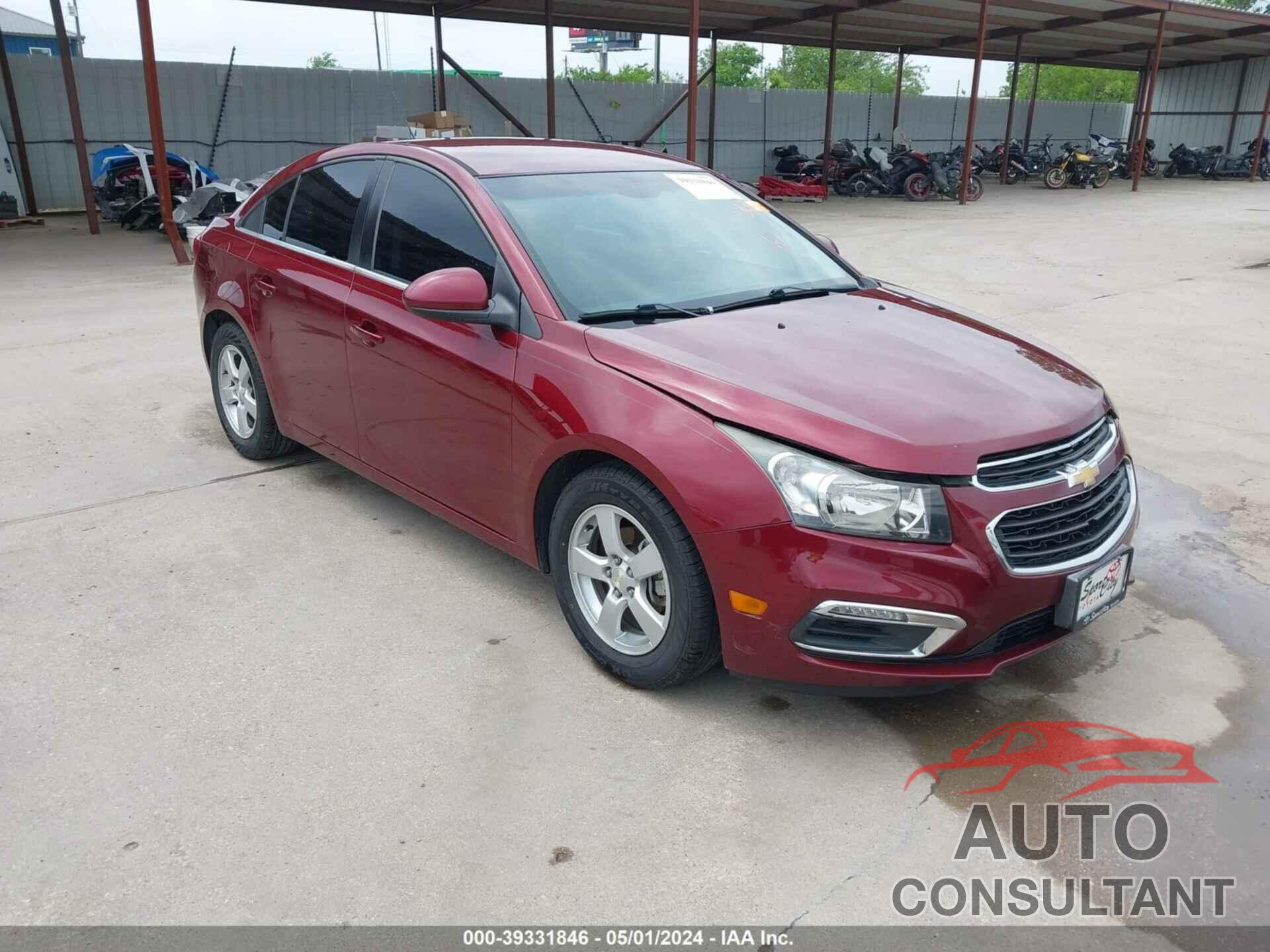 CHEVROLET CRUZE LIMITED 2016 - 1G1PE5SB8G7194539