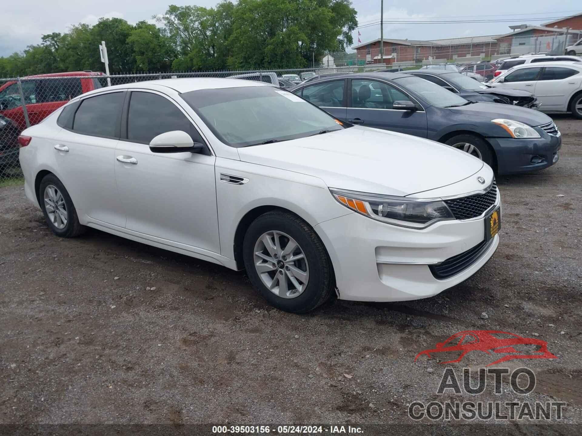 KIA OPTIMA 2016 - KNAGT4L34G5098687