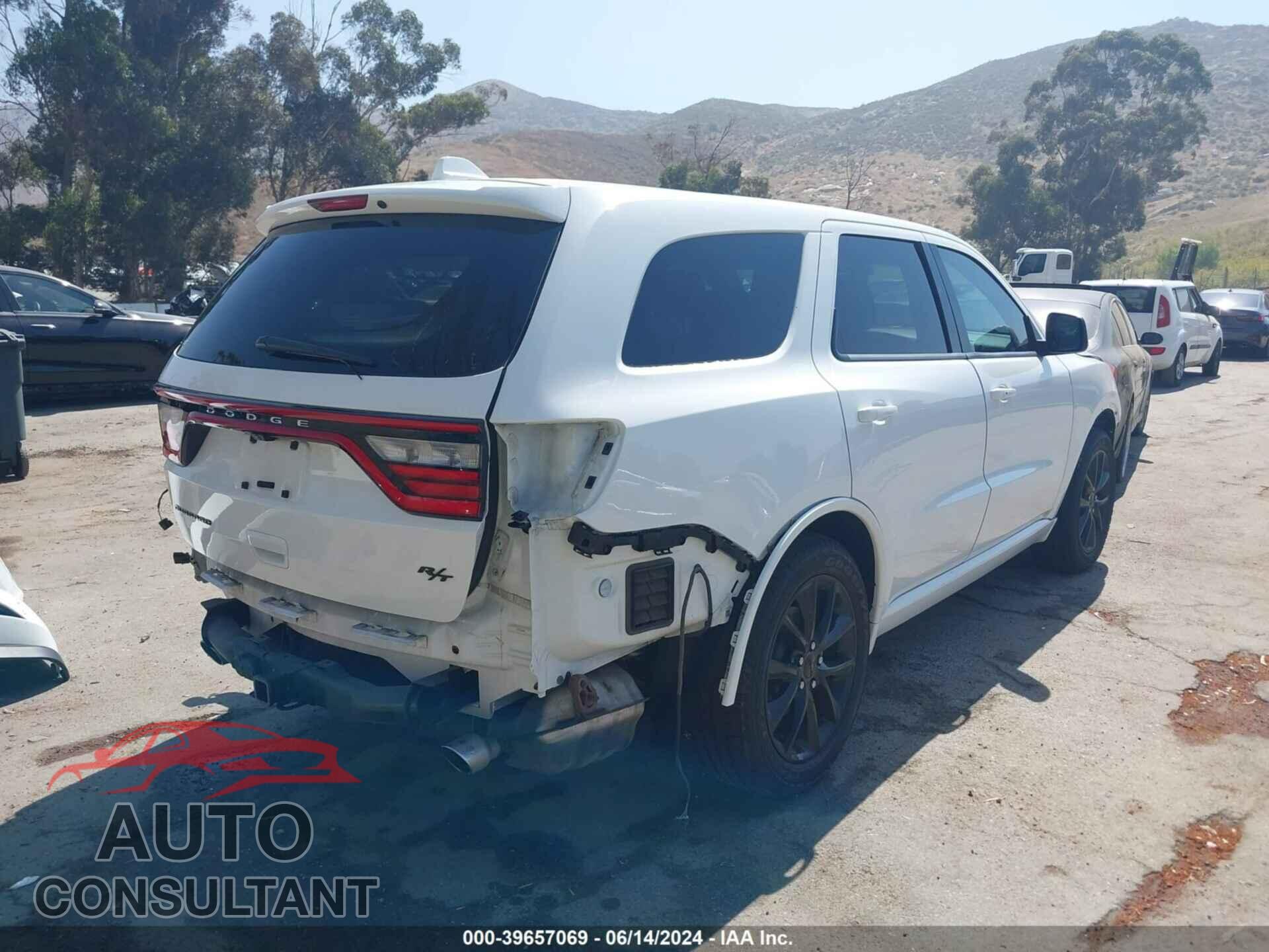 DODGE DURANGO 2017 - 1C4SDHCTXHC921265