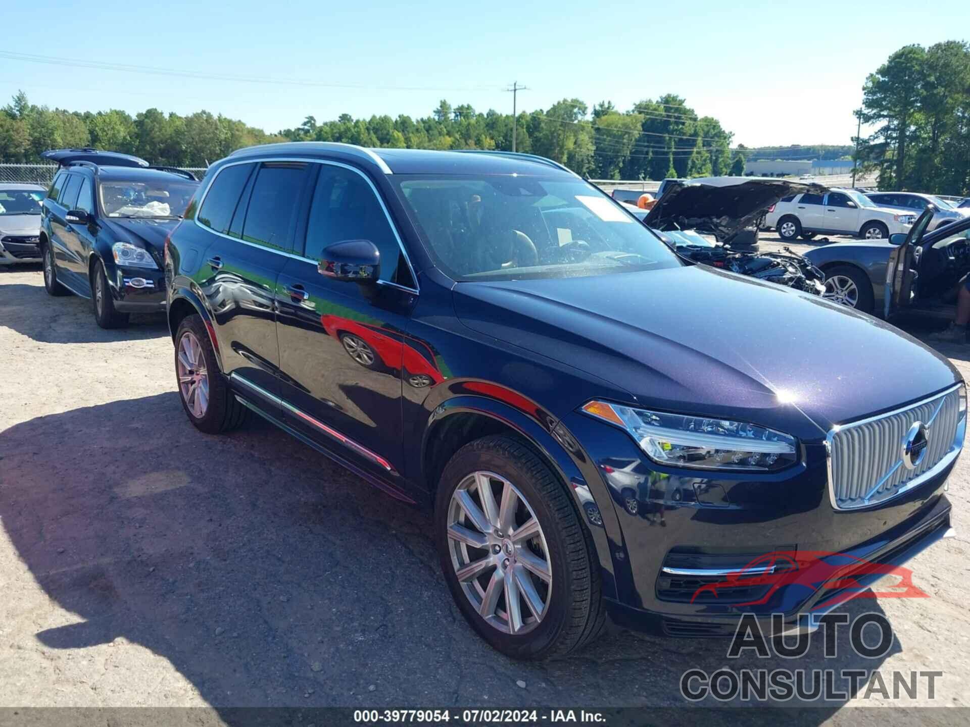 VOLVO XC90 HYBRID 2019 - YV4BR0CL4K1512083