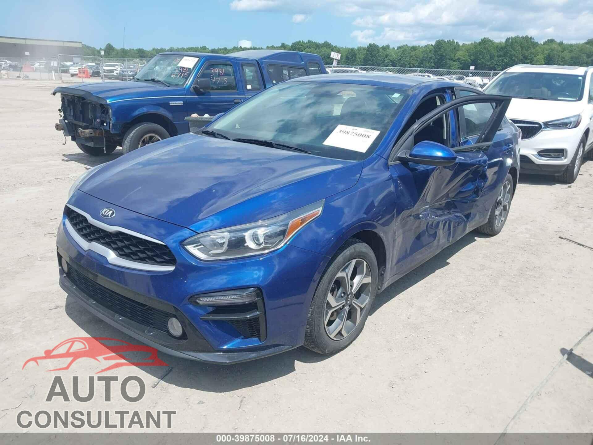 KIA FORTE 2020 - 3KPF24AD6LE260329