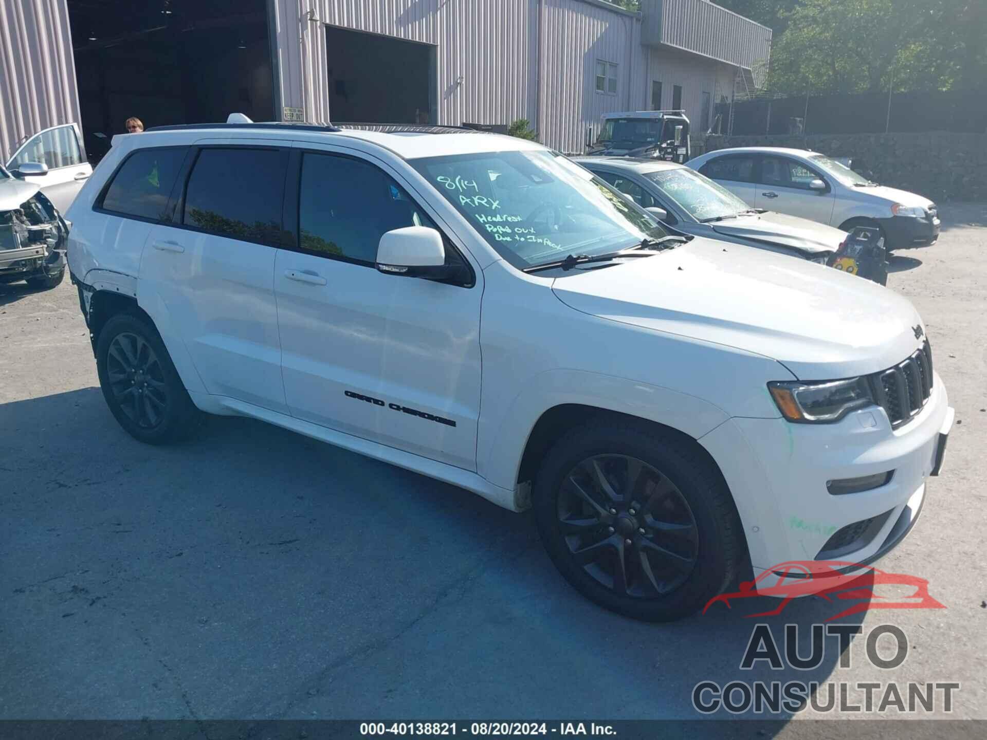 JEEP GRAND CHEROKEE 2018 - 1C4RJFCT1JC492325