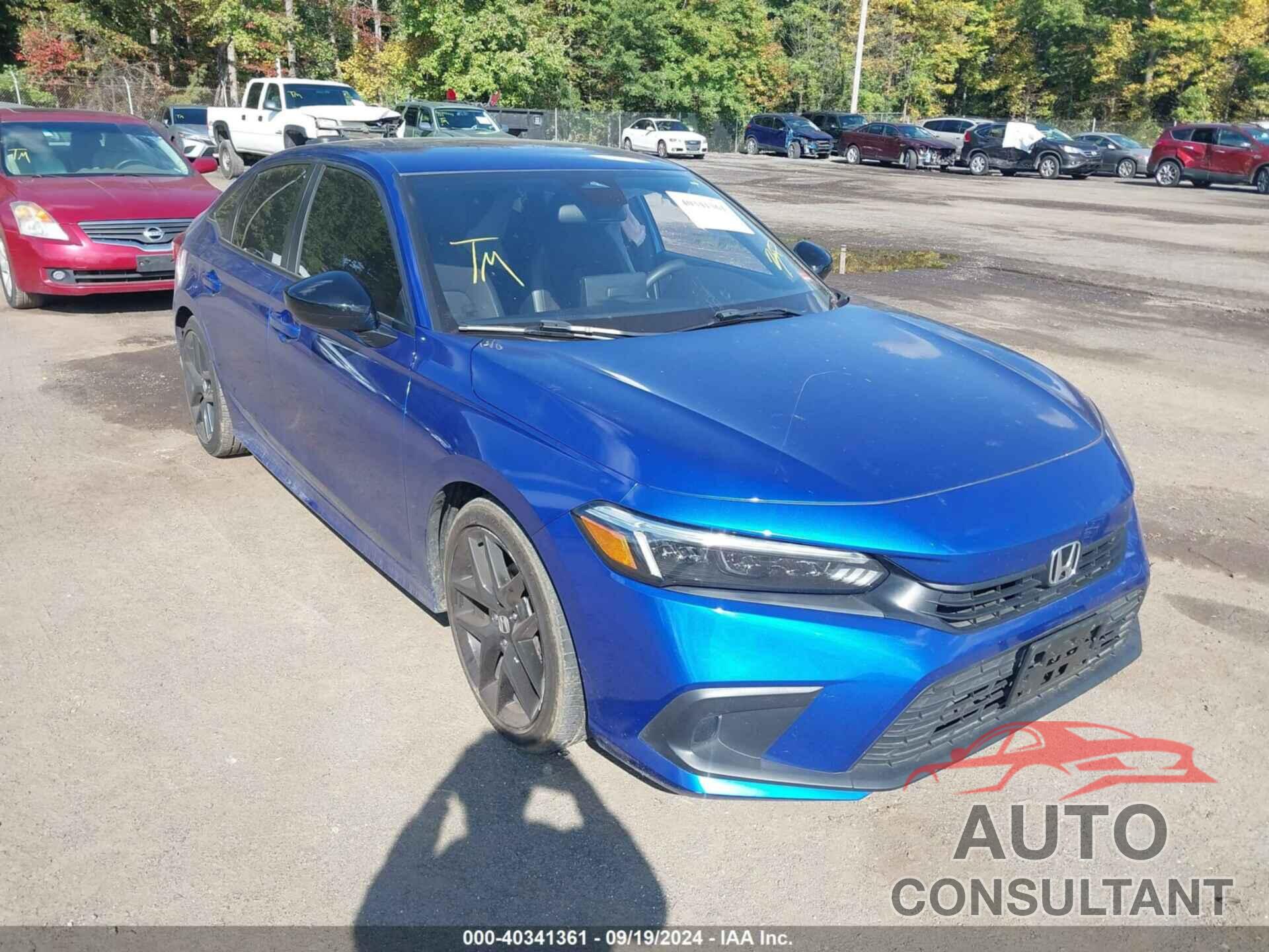 HONDA CIVIC 2022 - 2HGFE2F54NH537615