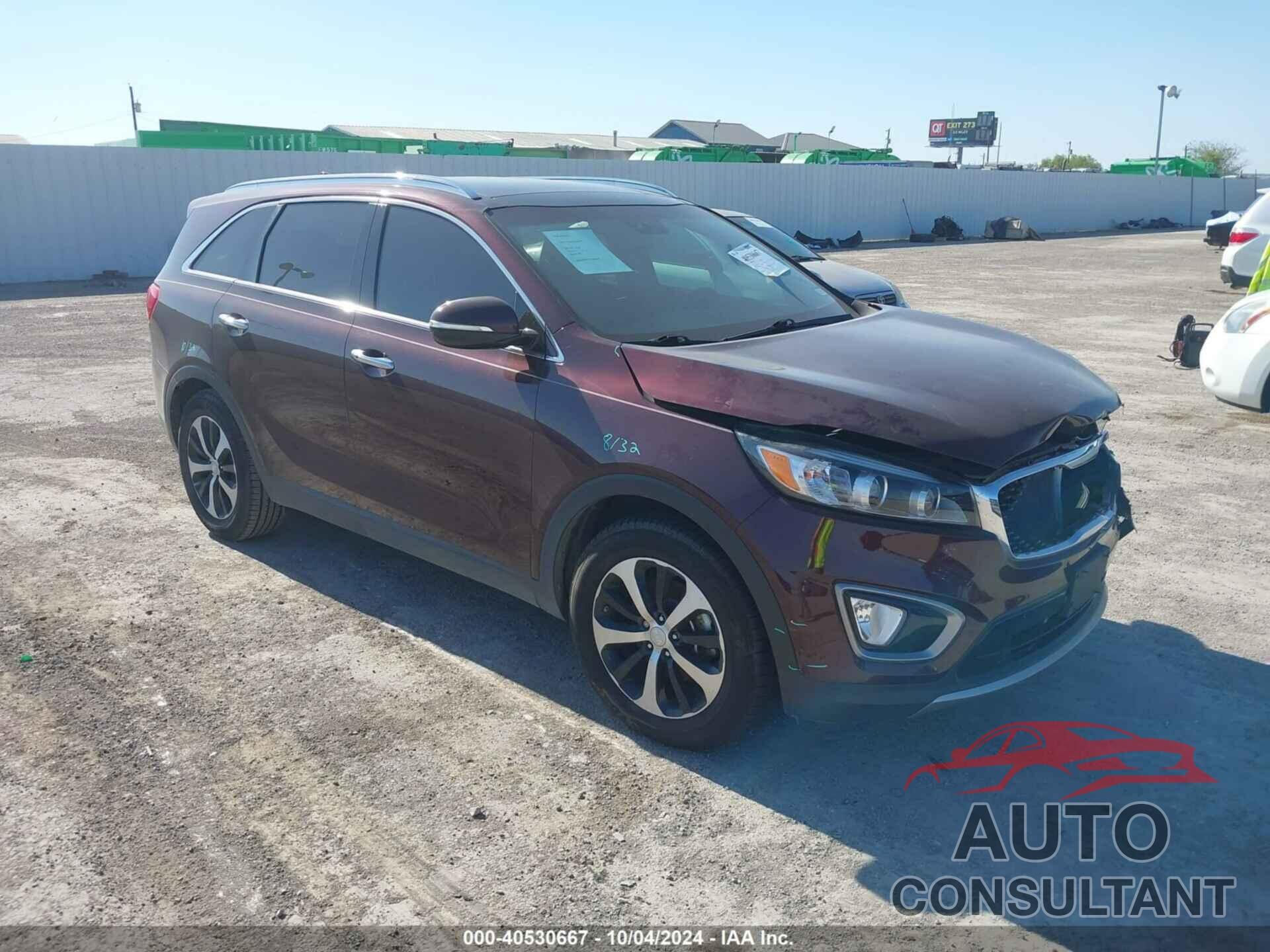 KIA SORENTO 2016 - 5XYPH4A52GG158899