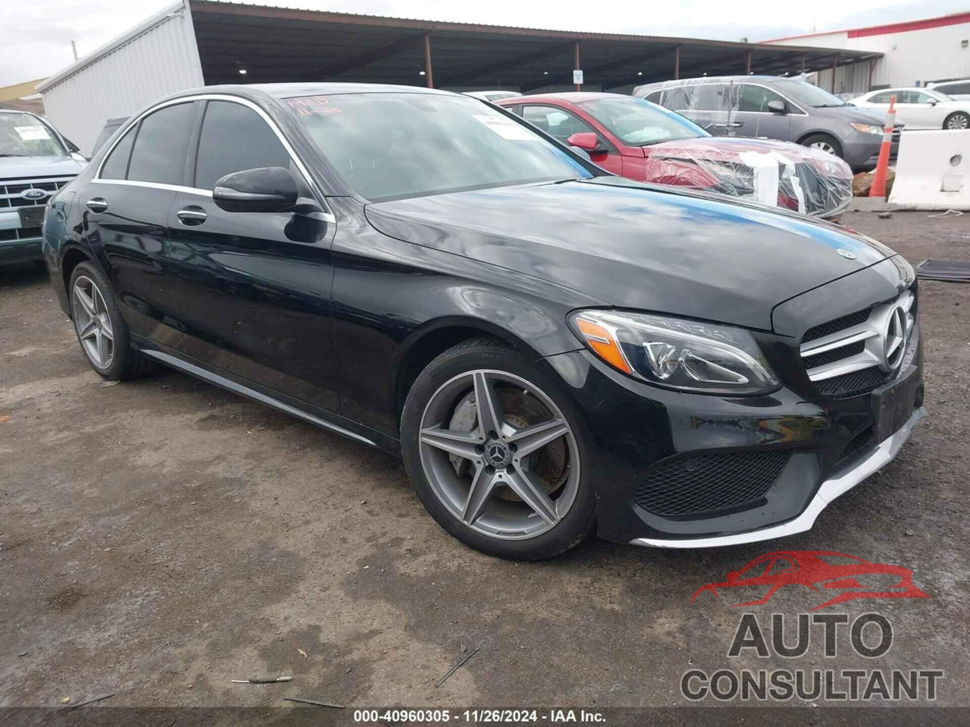 MERCEDES-BENZ C 300 2018 - 55SWF4JB6JU275955