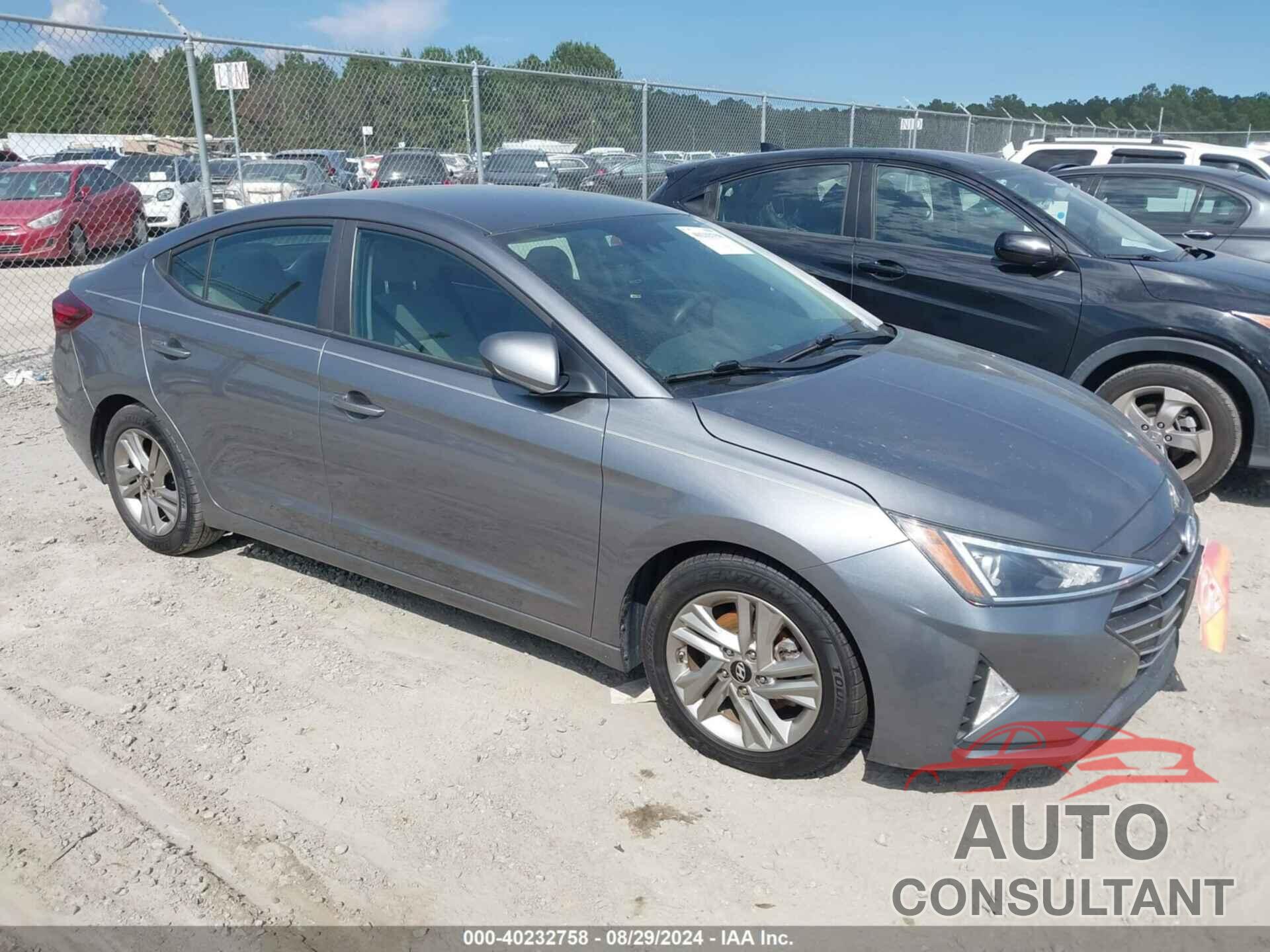 HYUNDAI ELANTRA 2019 - 5NPD84LF8KH435131