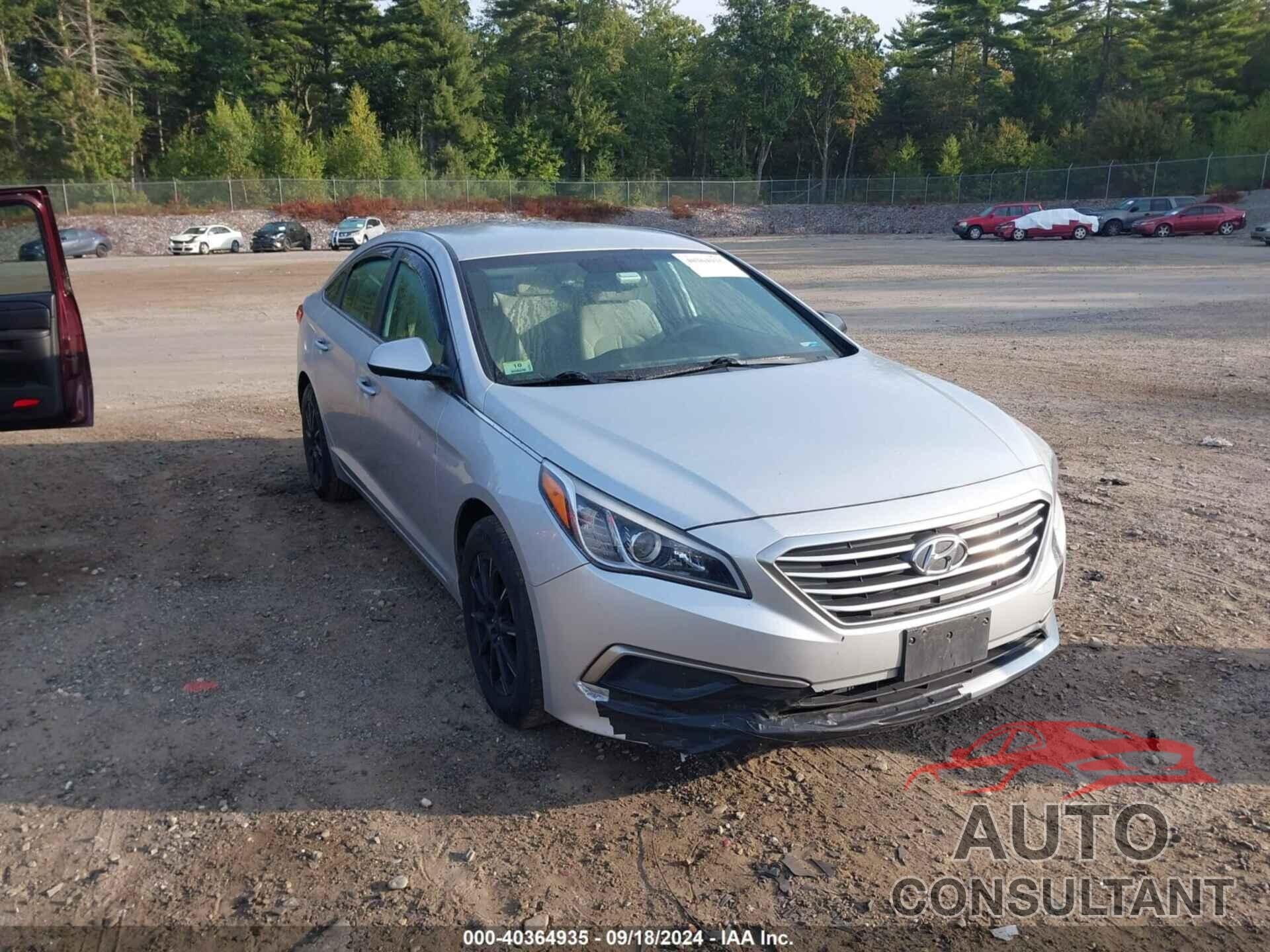 HYUNDAI SONATA 2016 - 5NPE24AF5GH287682