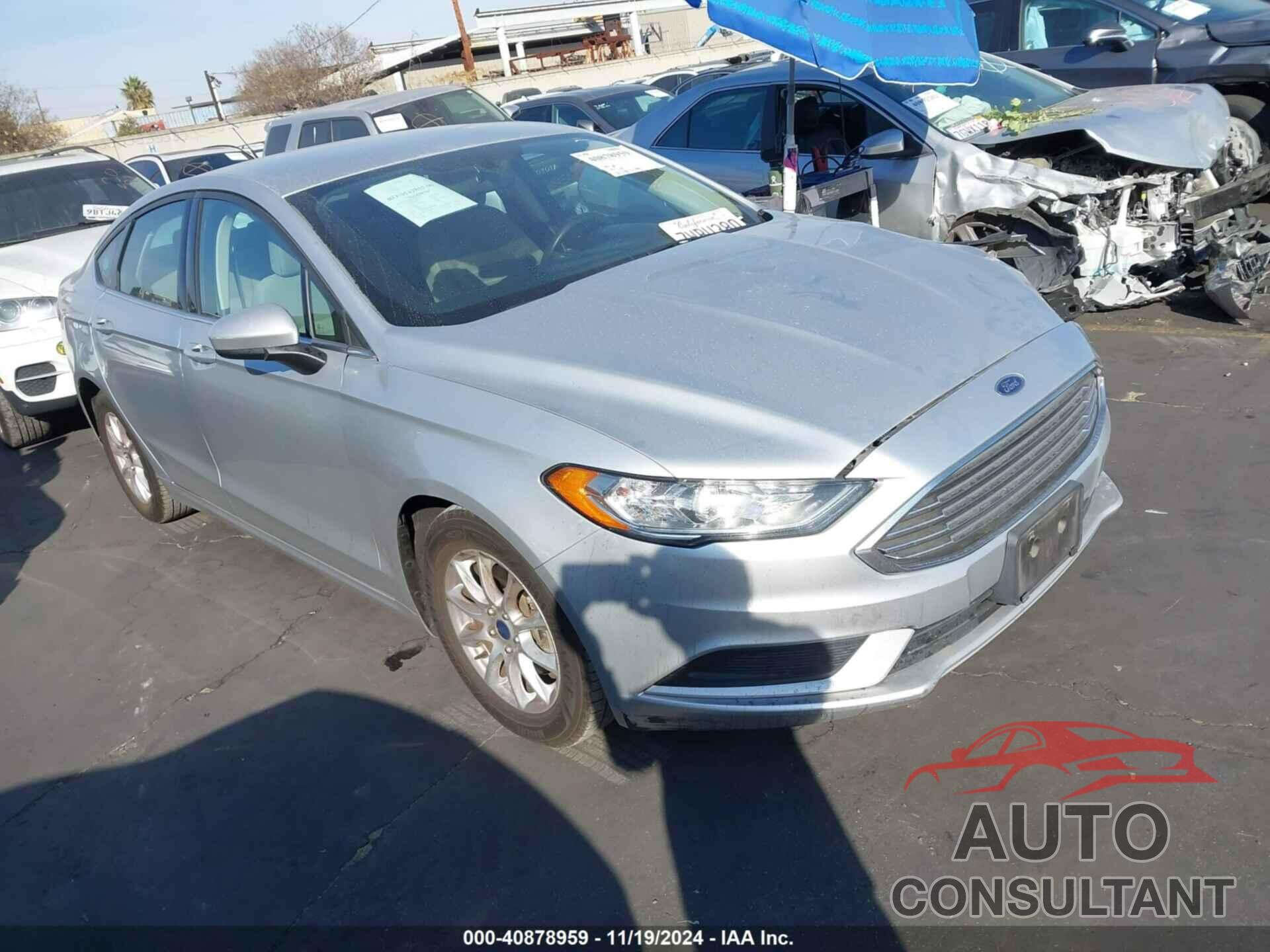 FORD FUSION 2017 - 3FA6P0G73HR187308