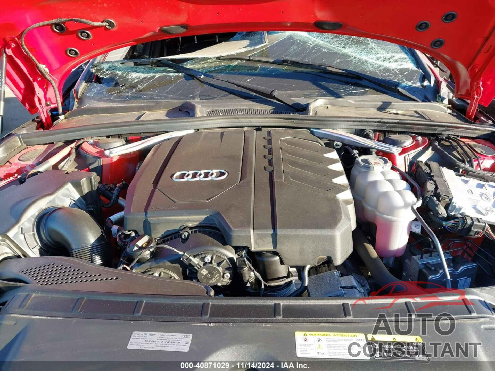 AUDI A4 2024 - WAUEAAF40RN005277