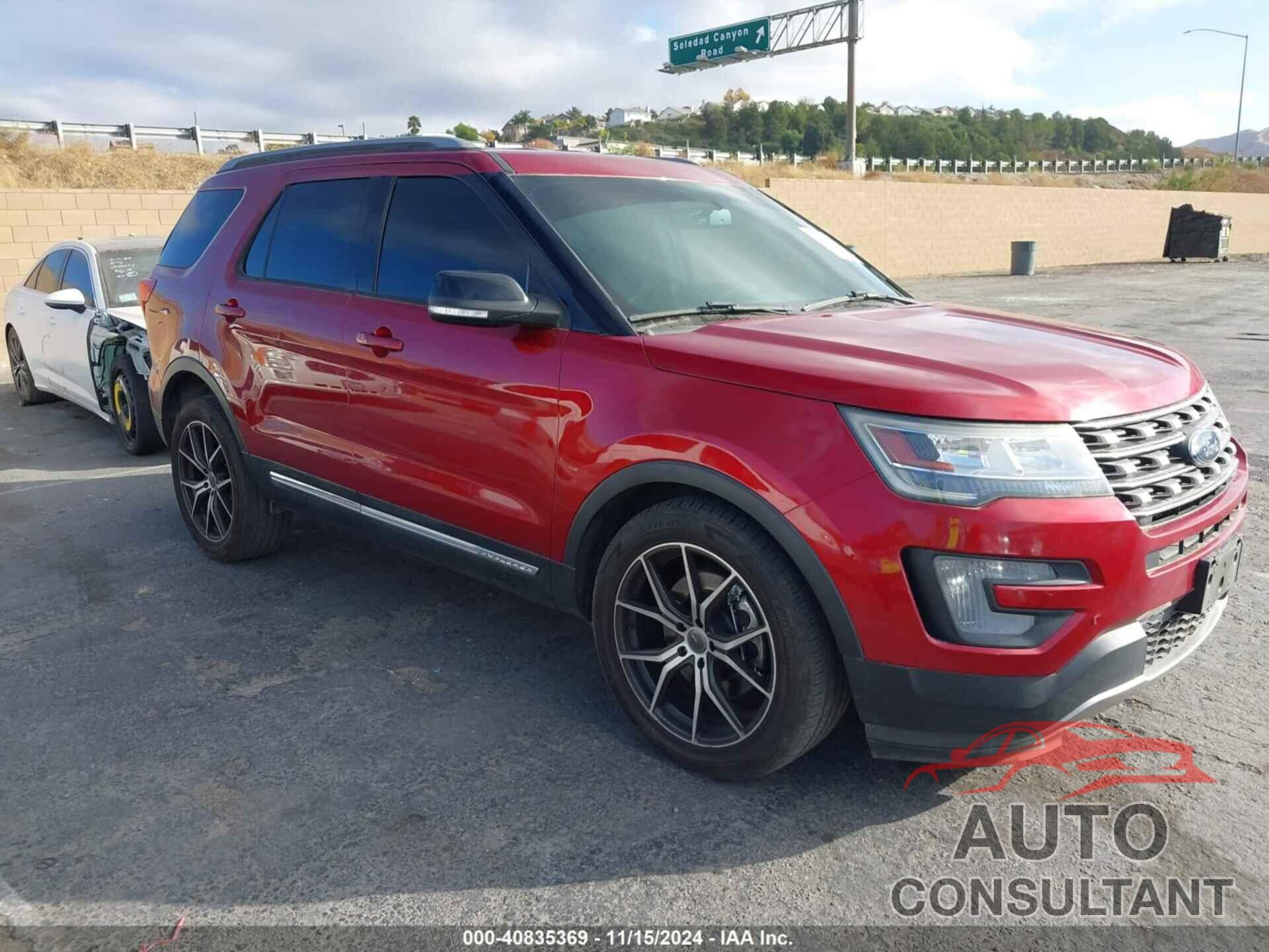 FORD EXPLORER 2017 - 1FM5K7DH5HGD42163