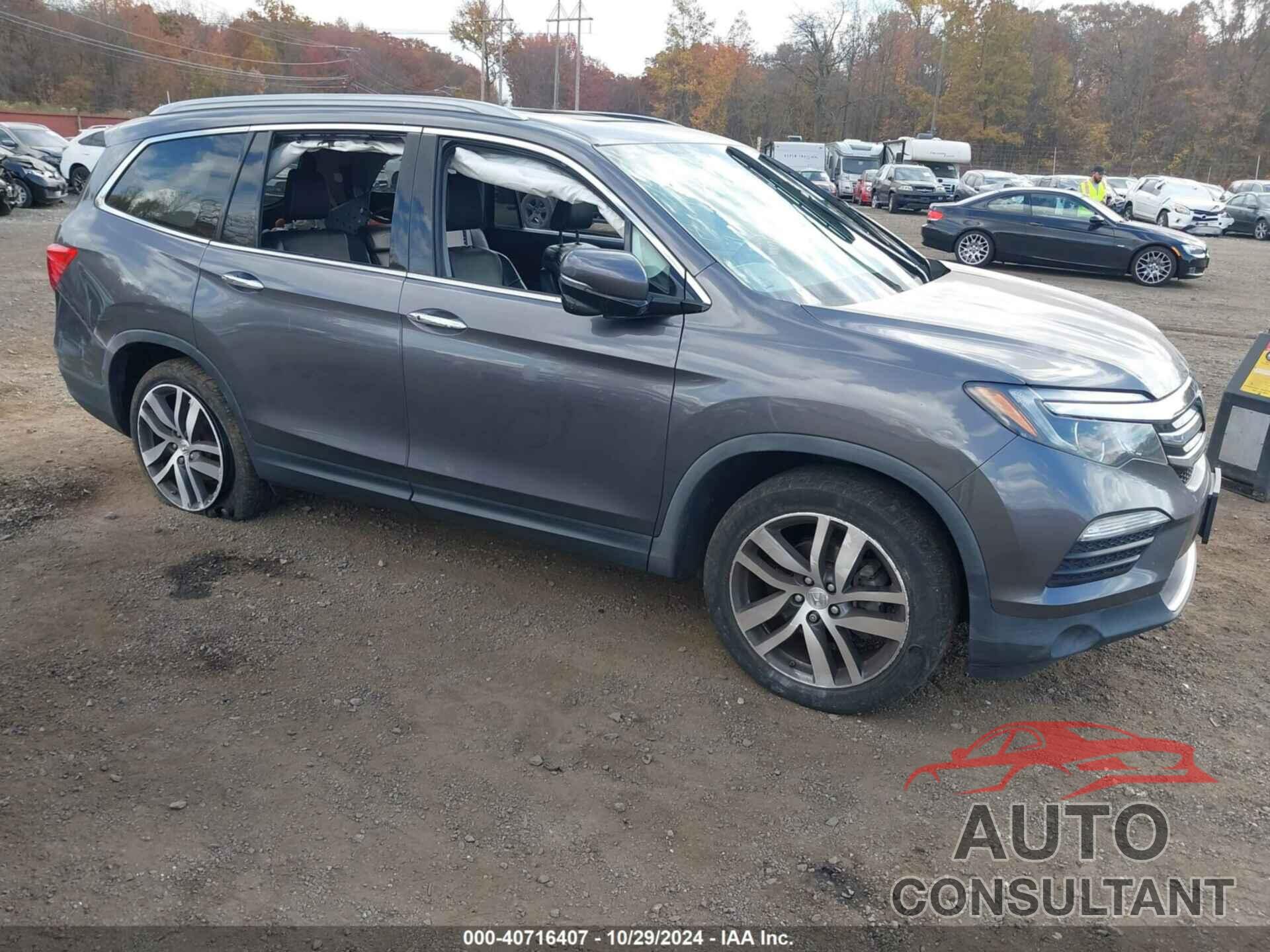 HONDA PILOT 2018 - 5FNYF6H91JB026214