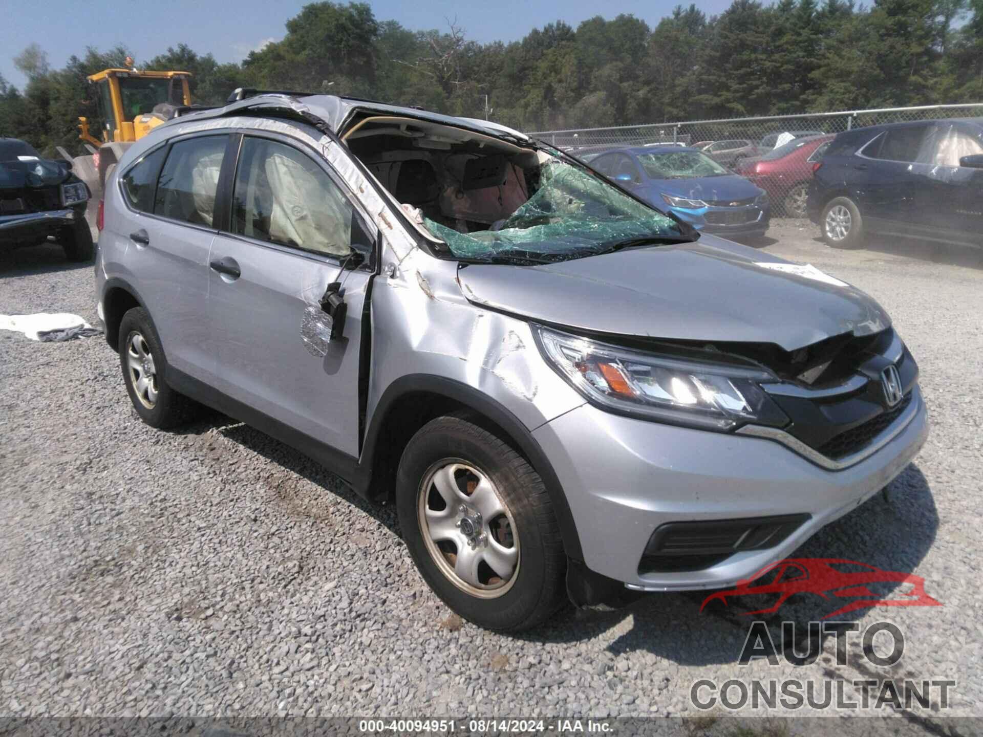 HONDA CR-V 2016 - 5J6RM4H31GL043721