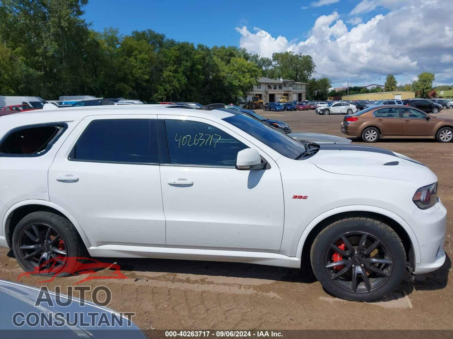 DODGE DURANGO 2018 - 1C4SDJGJ2JC201688