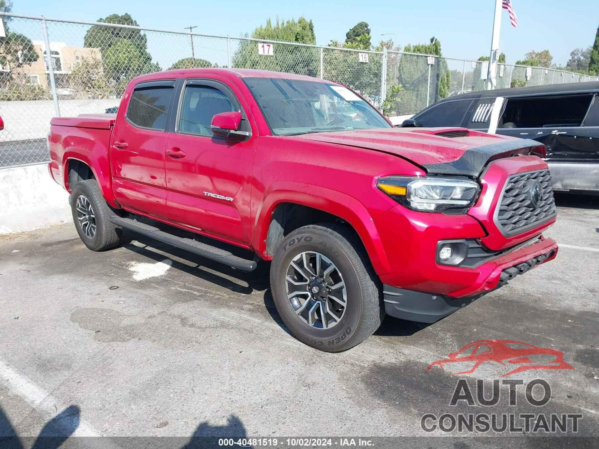 TOYOTA TACOMA 2022 - 3TMAZ5CN1NM162657