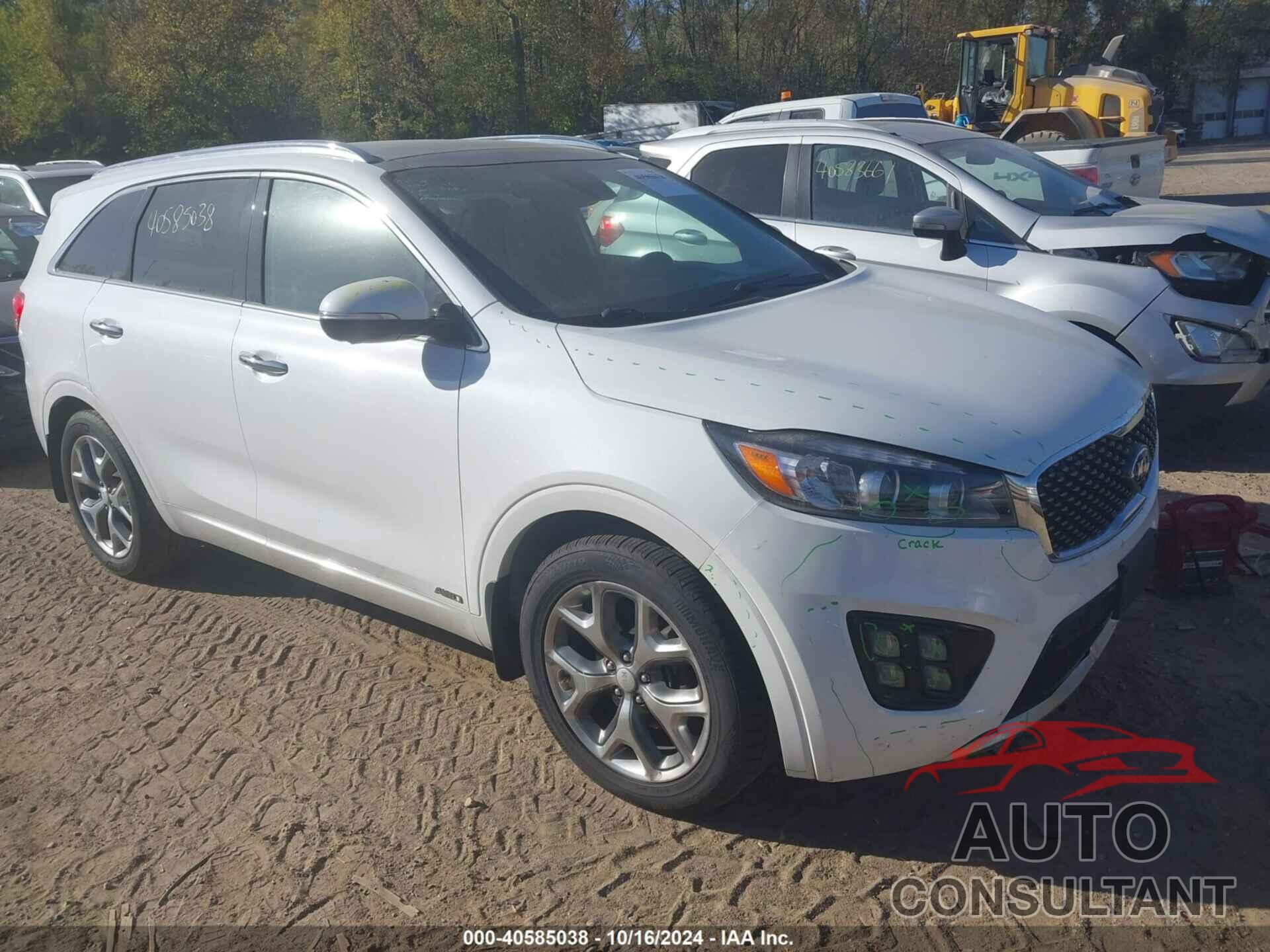 KIA SORENTO 2016 - 5XYPKDA18GG050169