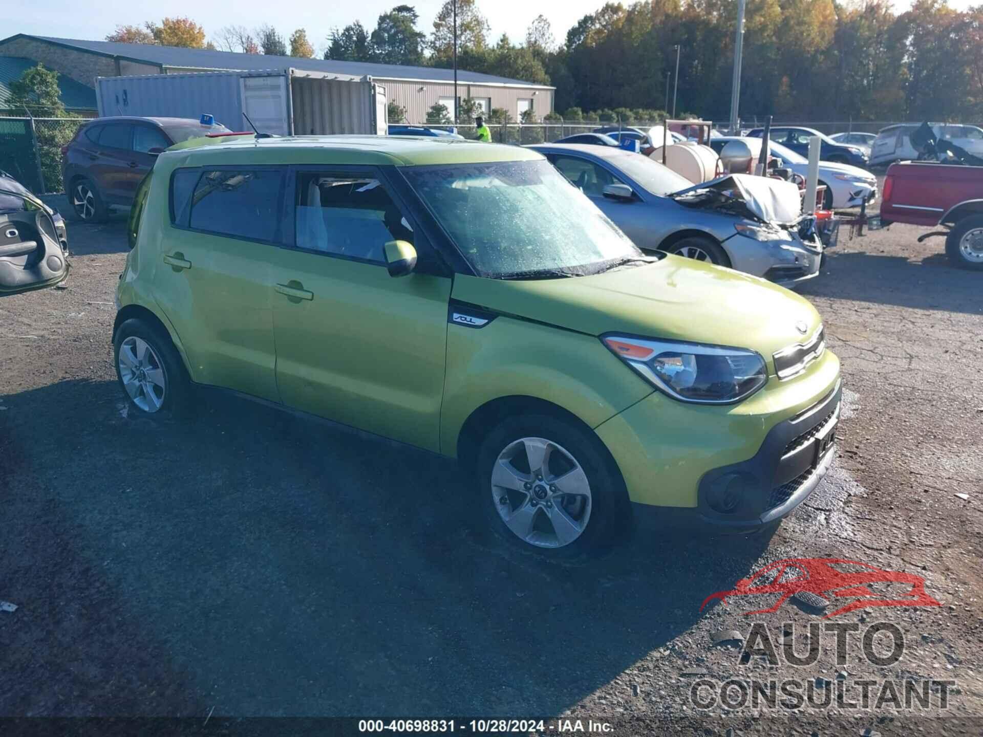 KIA SOUL 2019 - KNDJN2A25K7914840