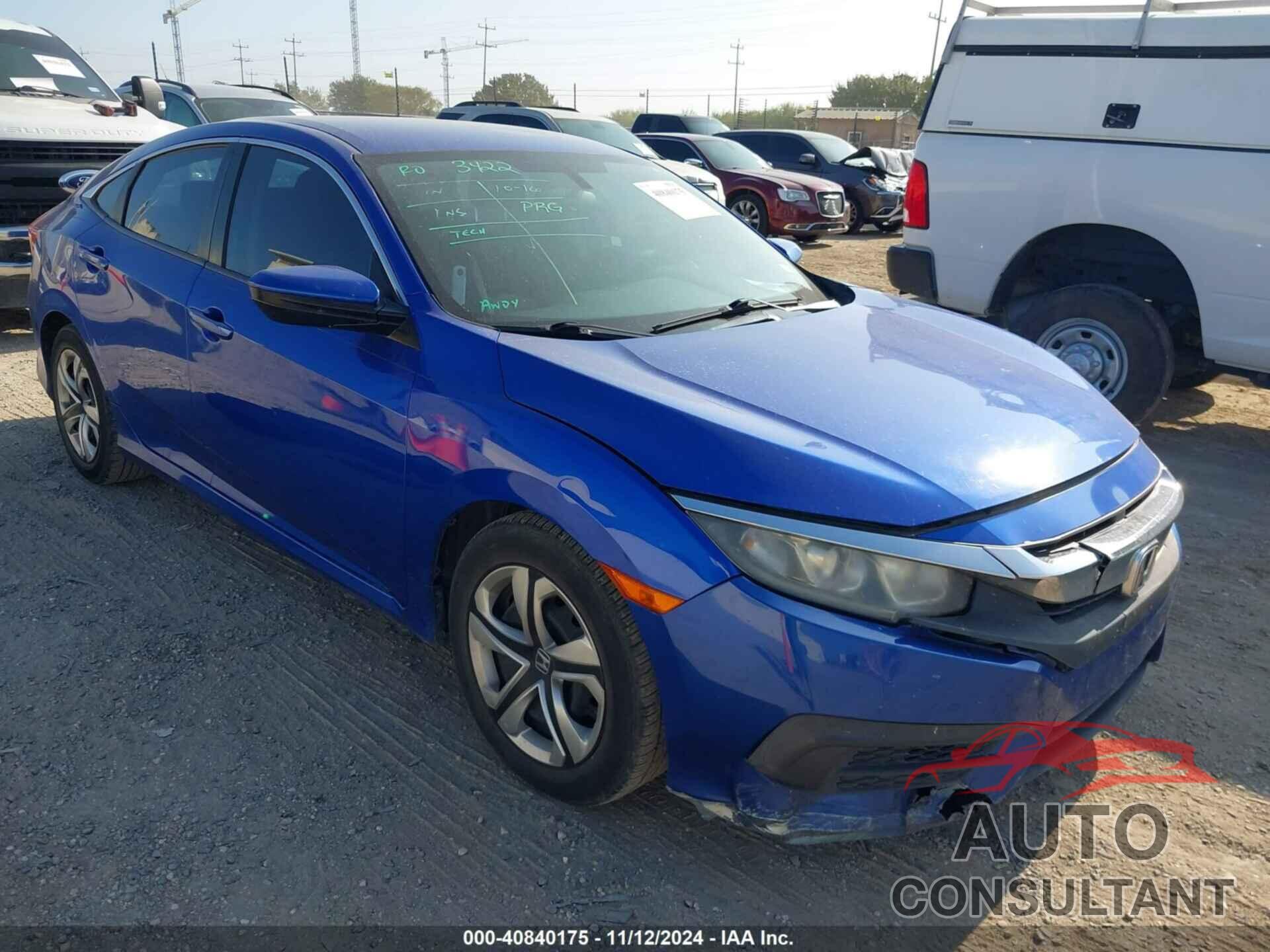 HONDA CIVIC 2017 - 19XFC2F50HE007114