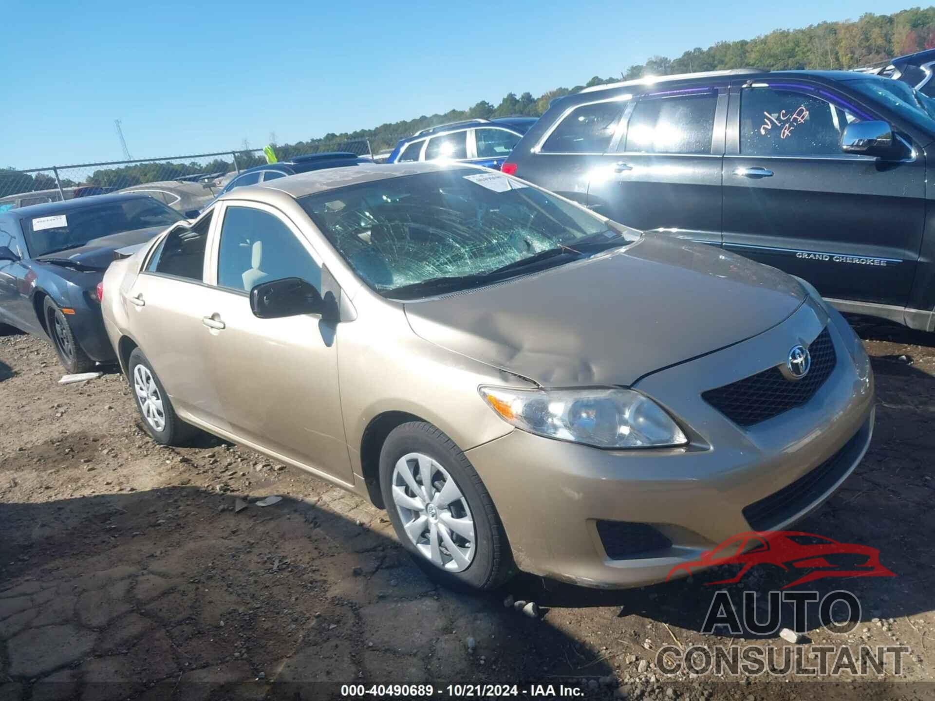 TOYOTA COROLLA 2010 - 1NXBU4EE8AZ321802