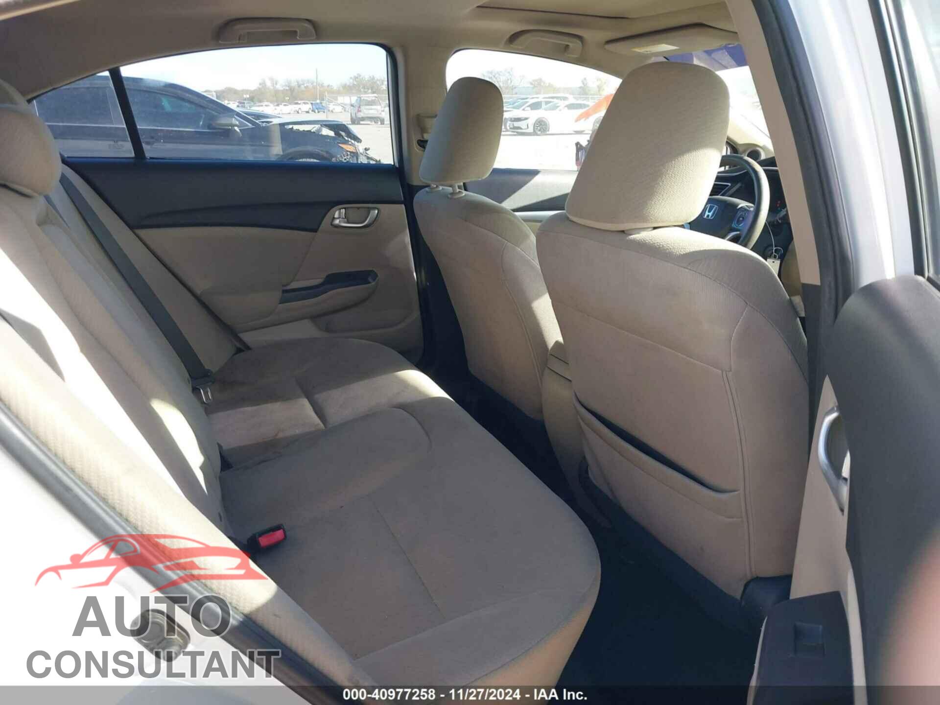 HONDA CIVIC 2013 - 19XFB2F87DE091147