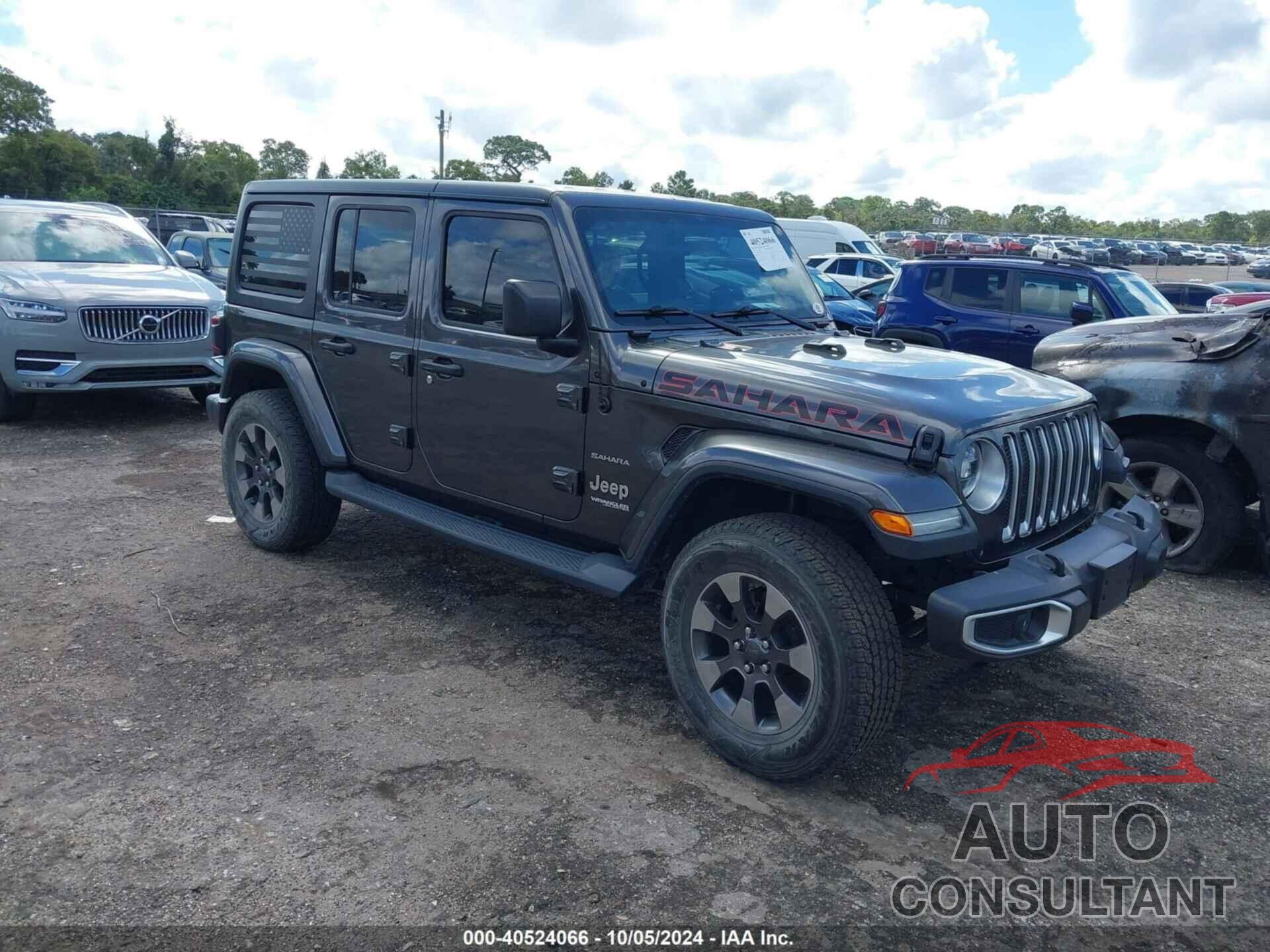 JEEP WRANGLER UNLIMITED 2018 - 1C4HJXEG7JW170238