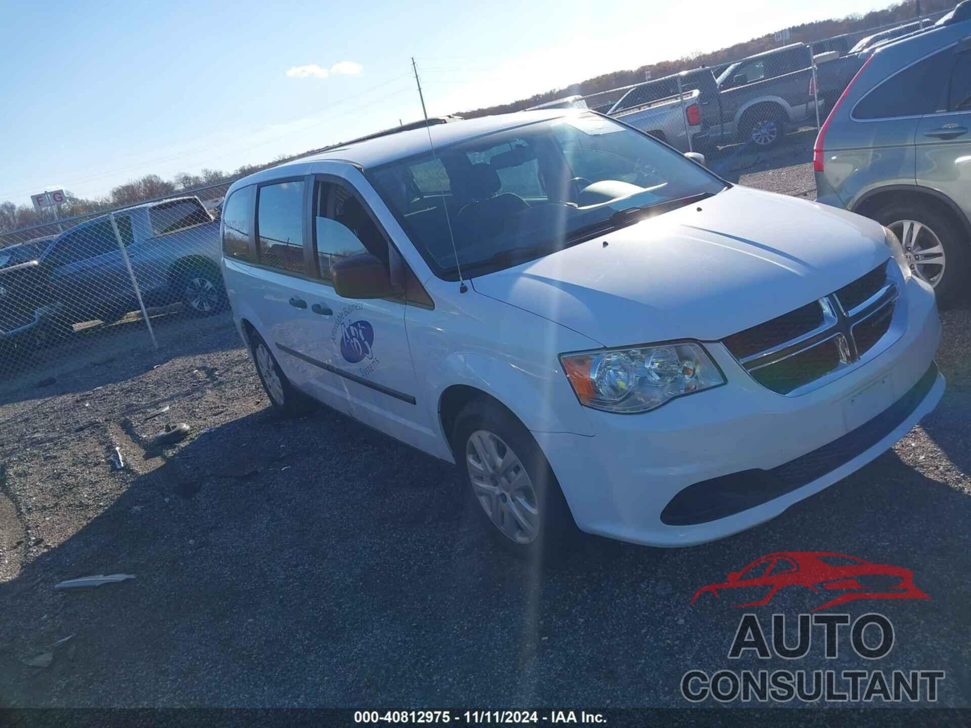 DODGE GRAND CARAVAN 2016 - 2C4RDGBG2GR211229
