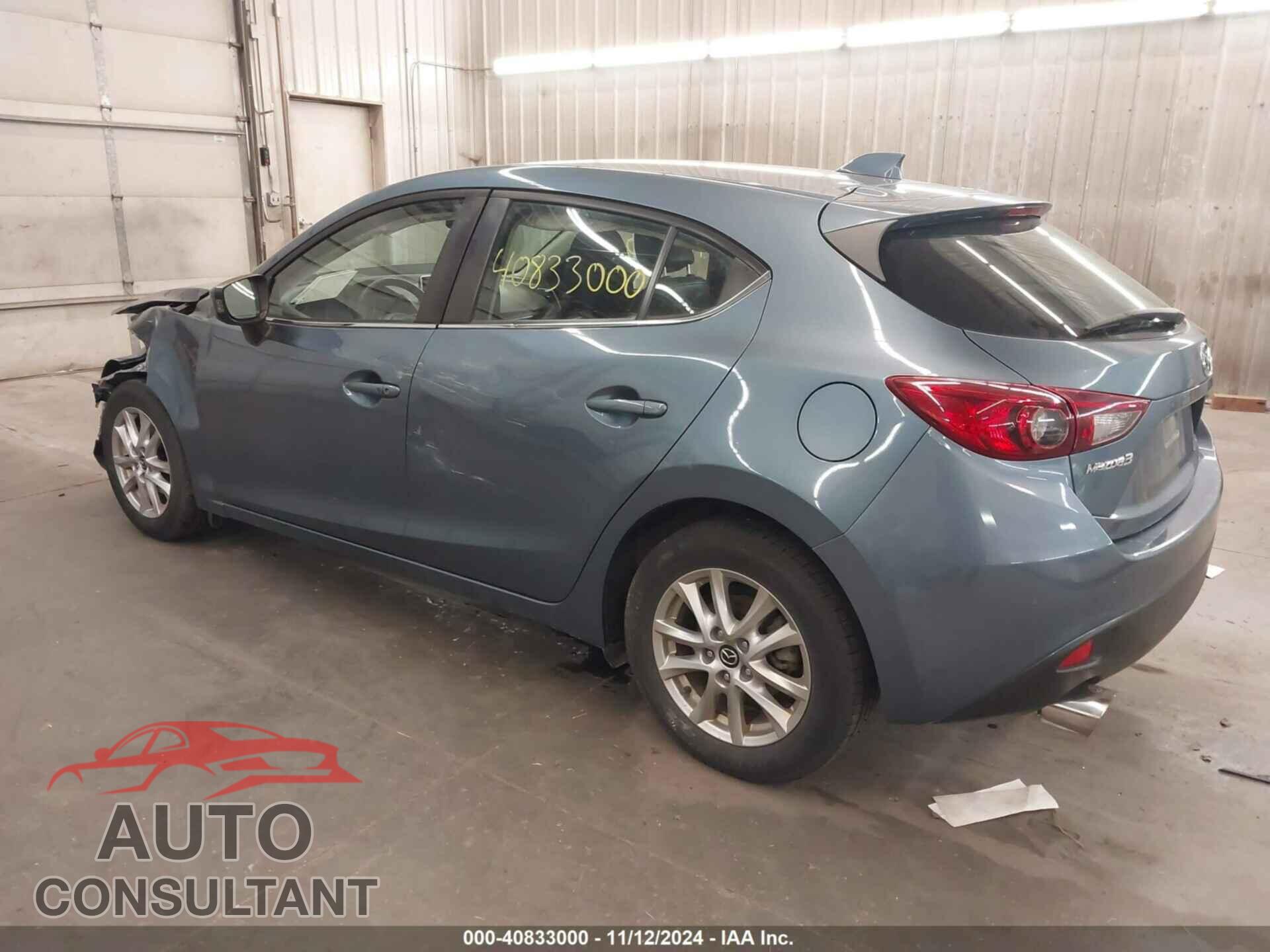 MAZDA MAZDA3 2015 - JM1BM1M75F1237726