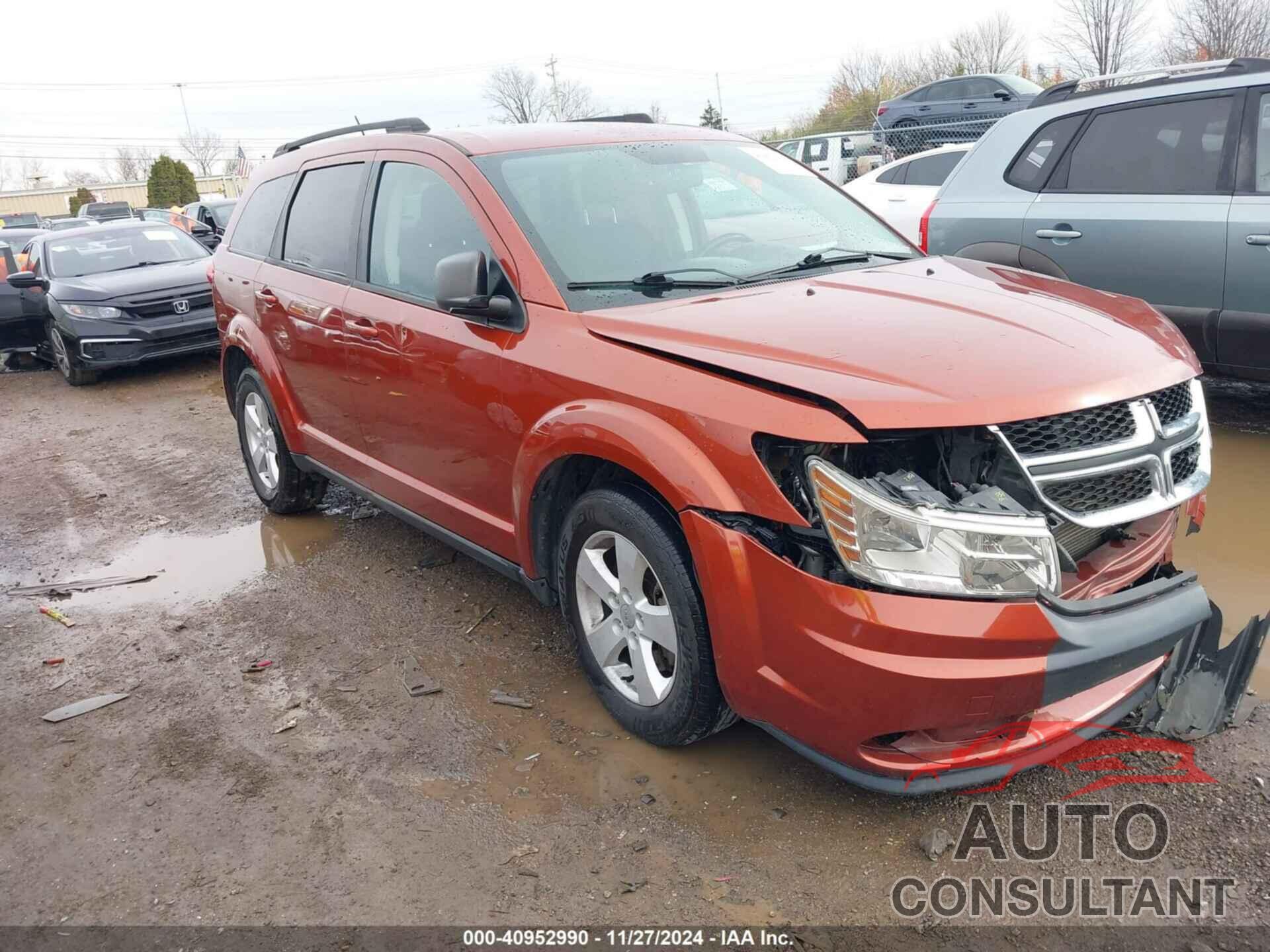 DODGE JOURNEY 2013 - 3C4PDCAB7DT558618