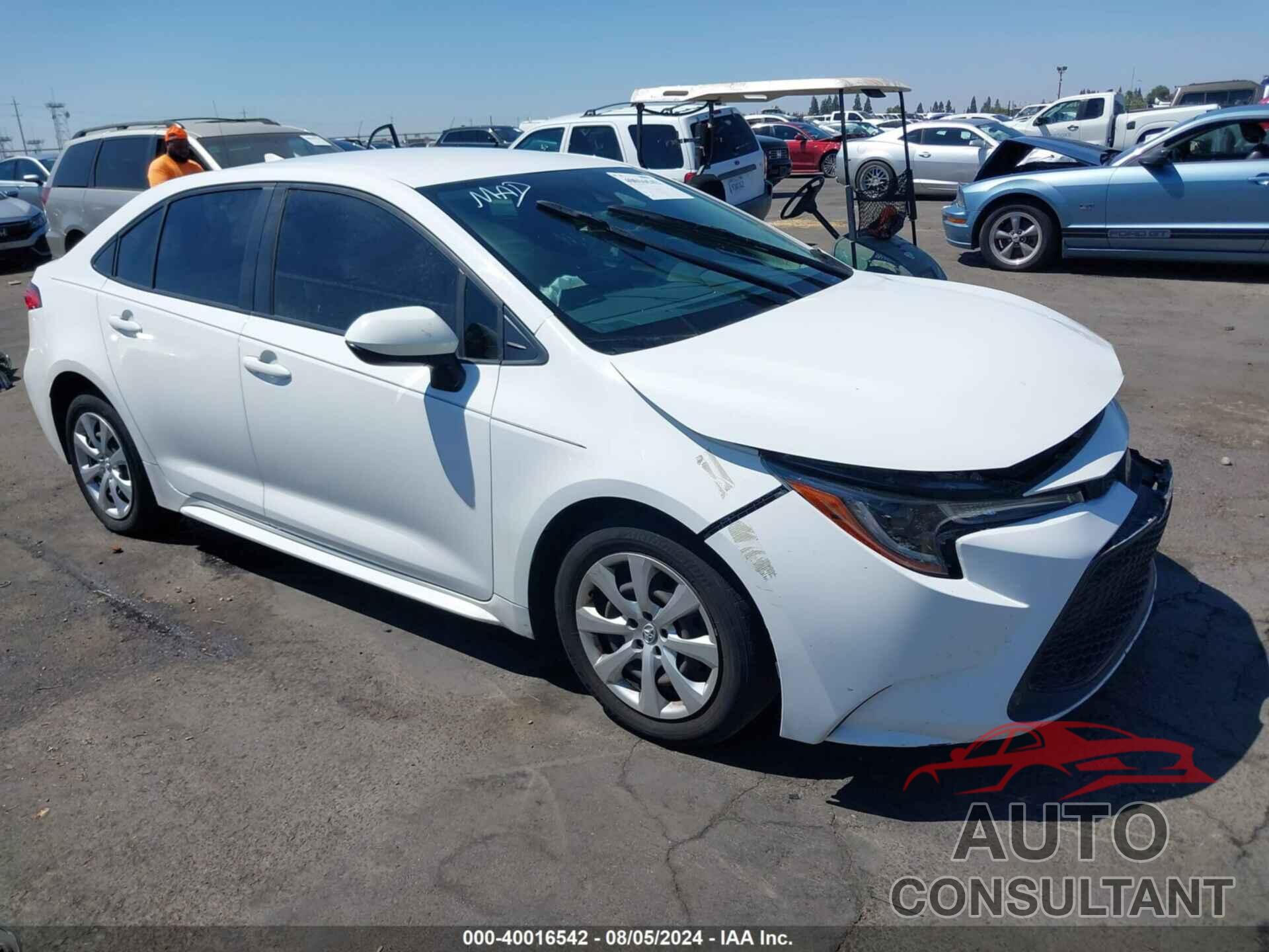 TOYOTA COROLLA 2020 - JTDEPRAEXLJ093012