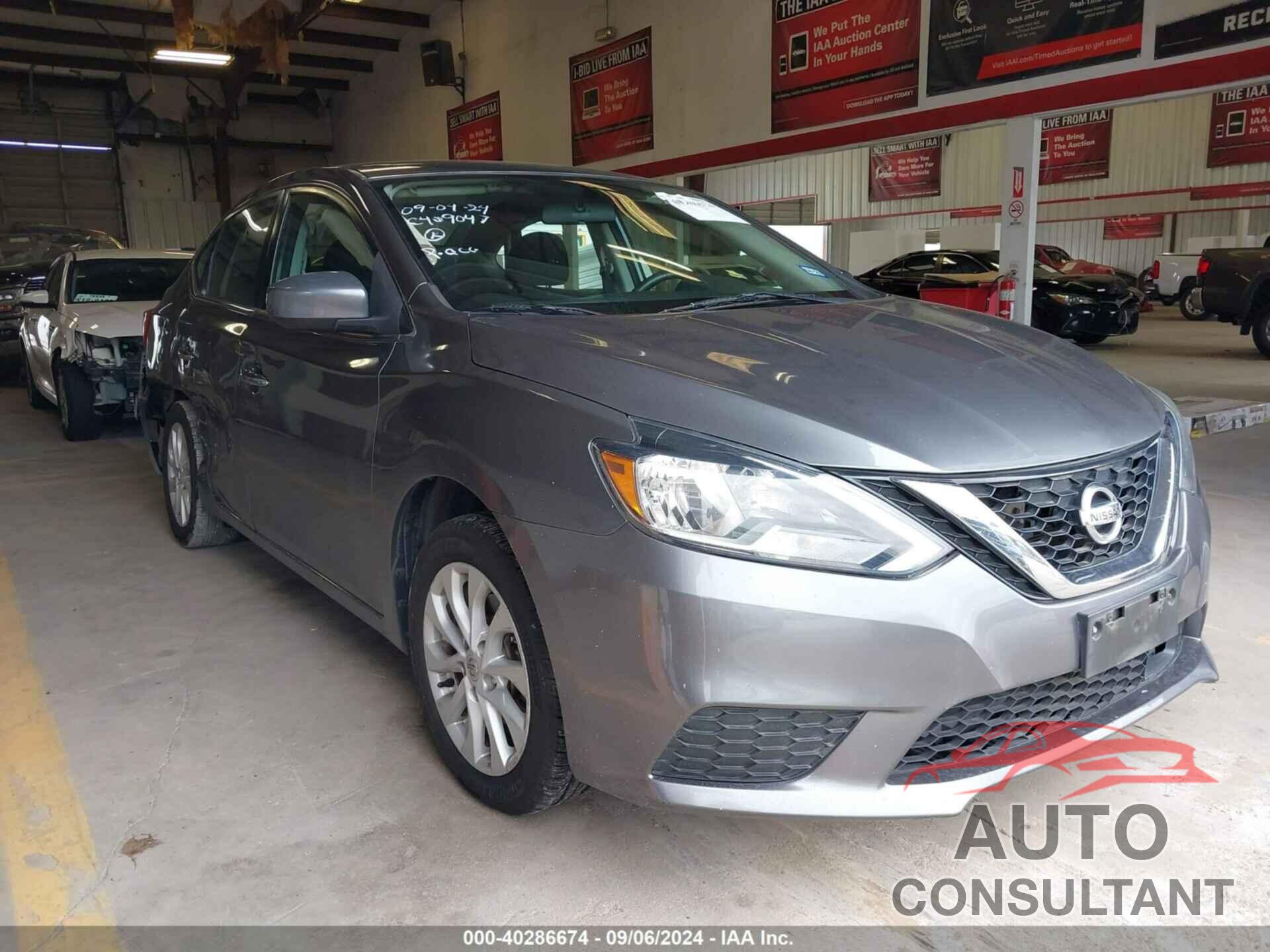 NISSAN SENTRA 2019 - 3N1AB7AP9KL609874