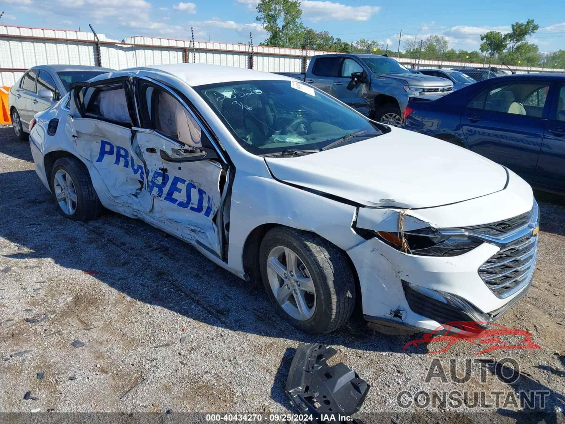CHEVROLET MALIBU 2020 - 1G1ZC5ST2LF116832
