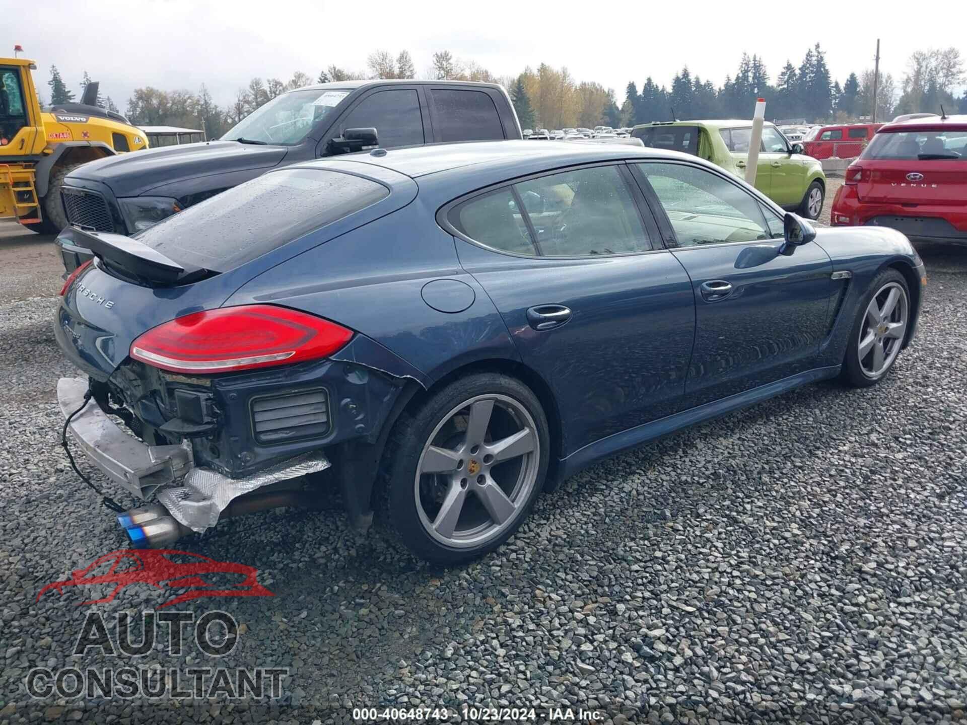 PORSCHE PANAMERA 2012 - WP0AA2A77CL072793