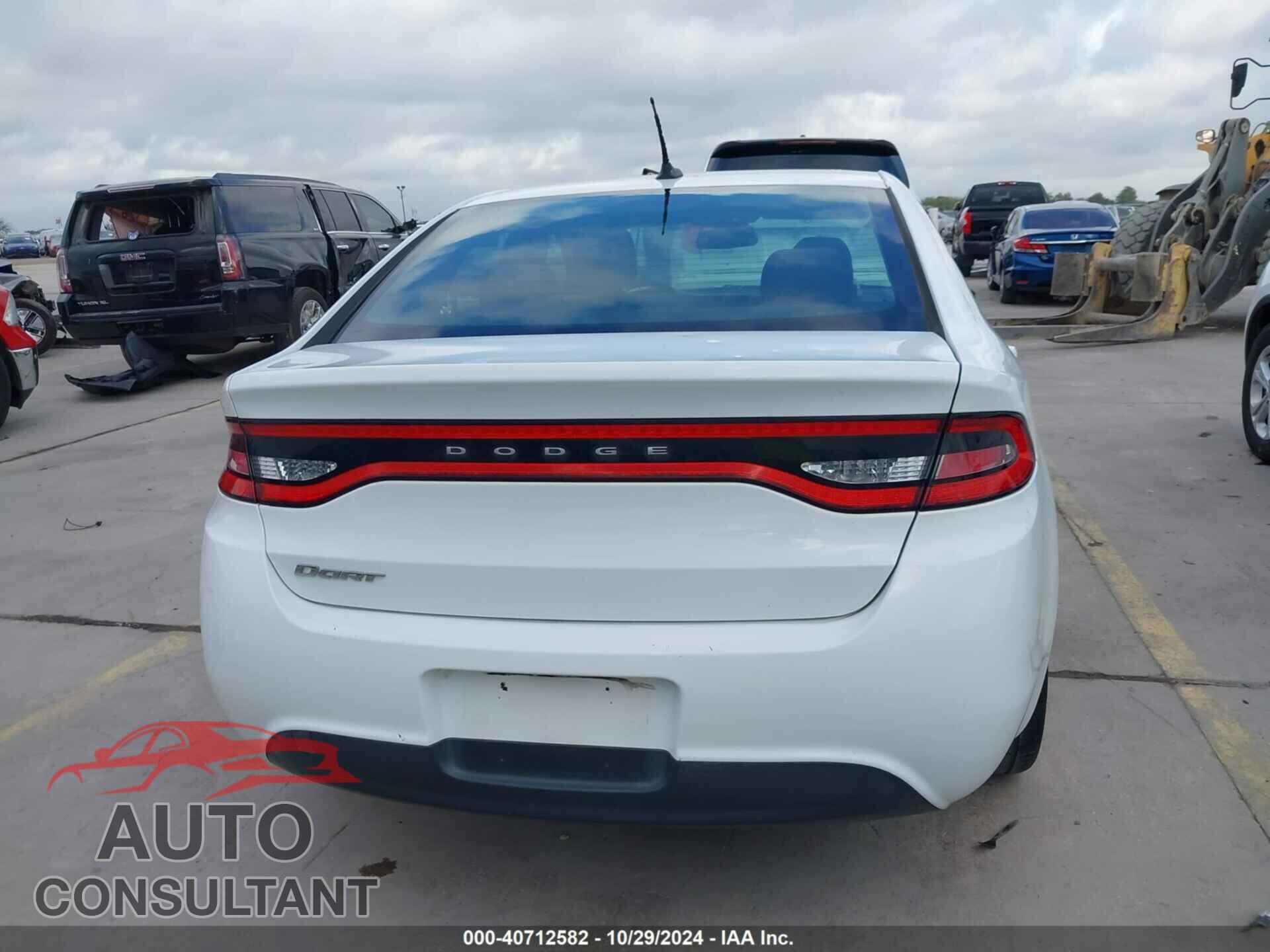 DODGE DART 2015 - 1C3CDFAA0FD378322