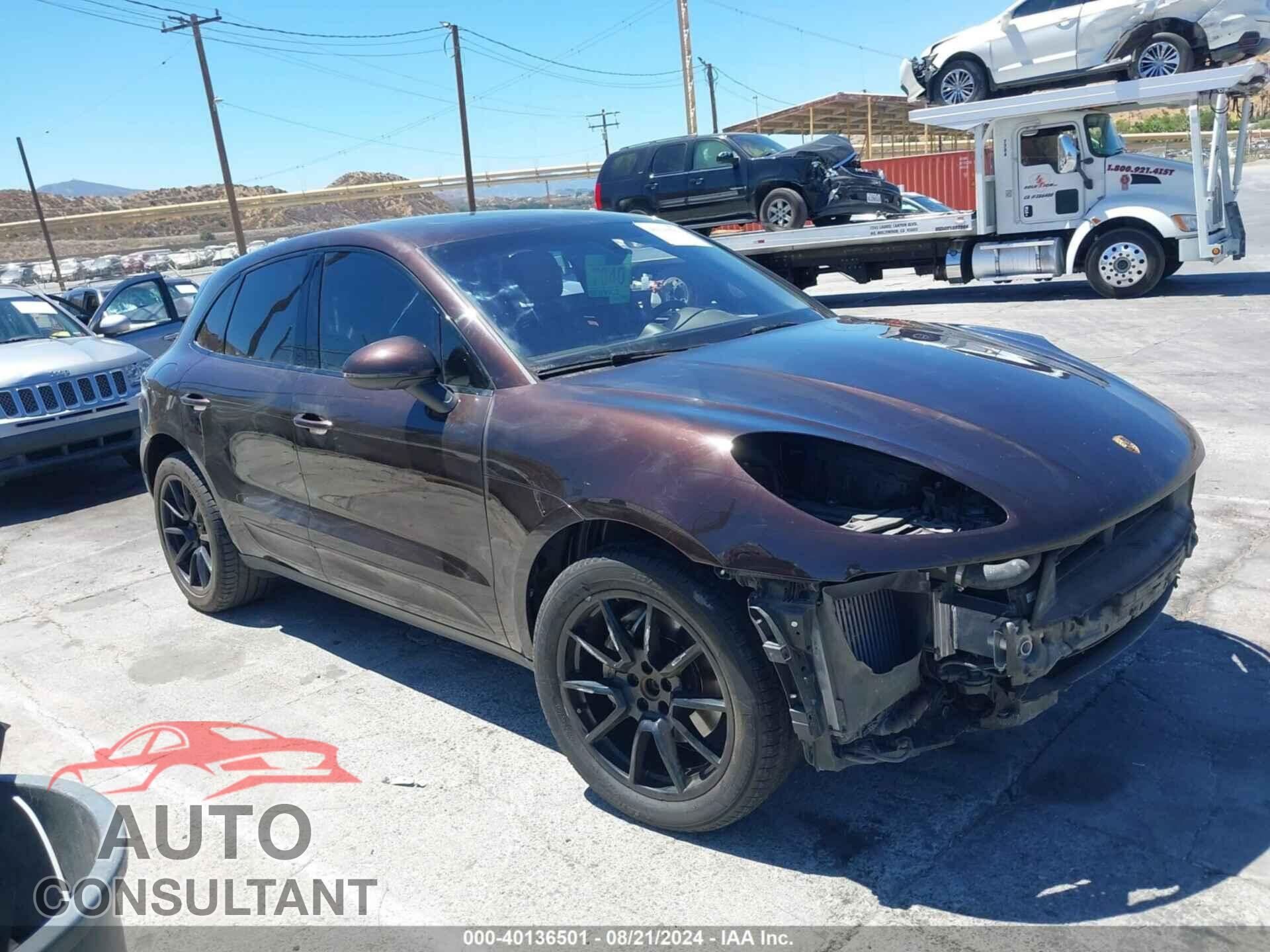 PORSCHE MACAN 2016 - WP1AB2A58GLB45797