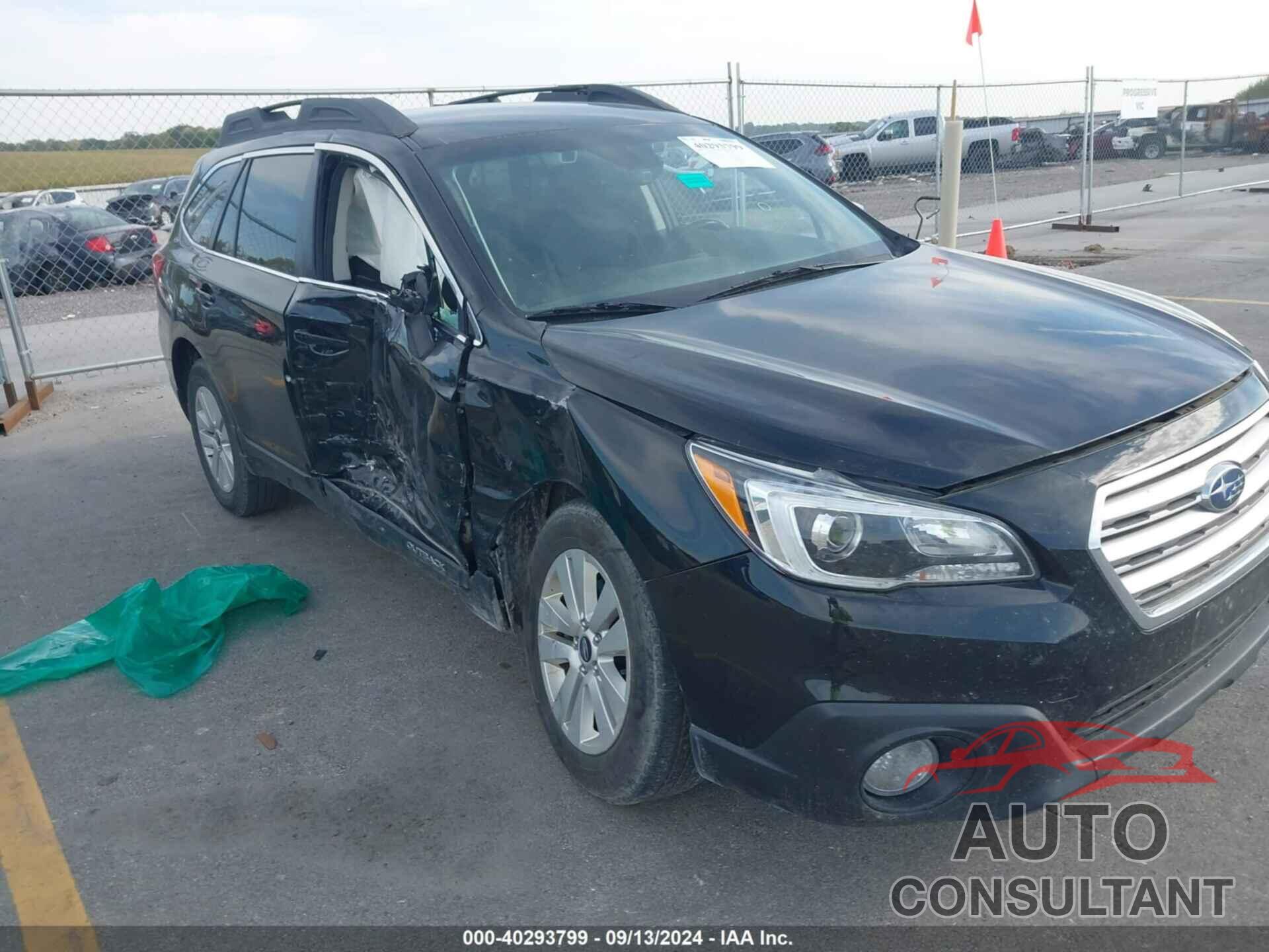 SUBARU OUTBACK 2017 - 4S4BSAFC2H3354036