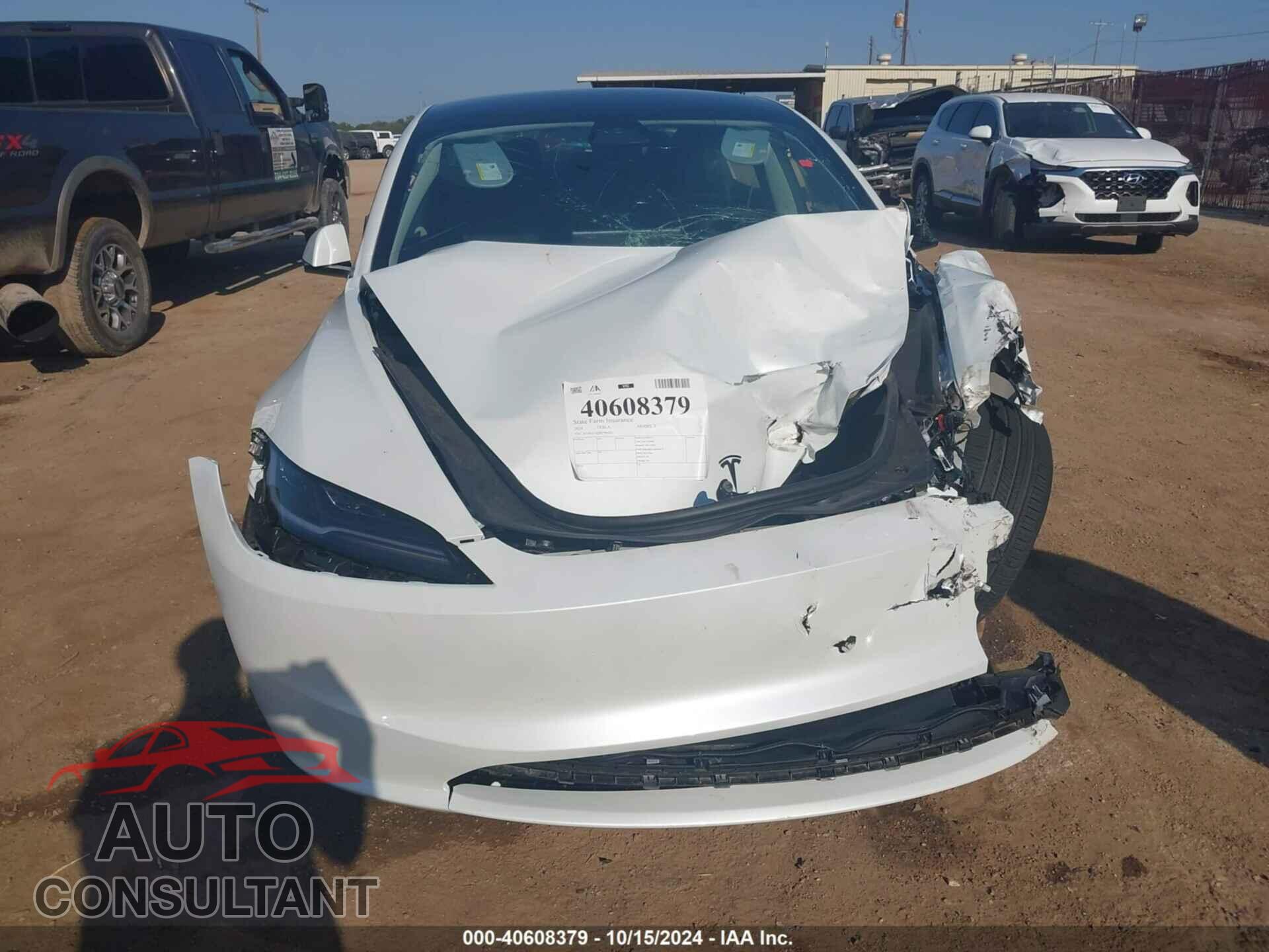 TESLA MODEL 3 2024 - 5YJ3E1EB2RF796263