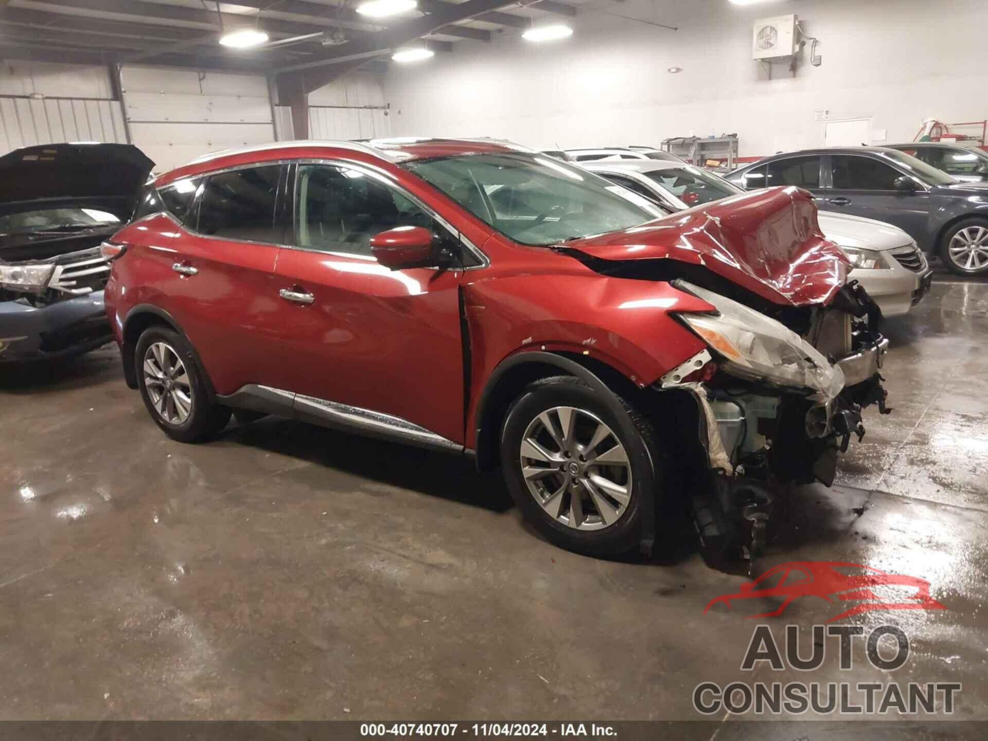 NISSAN MURANO 2017 - 5N1AZ2MH9HN144842
