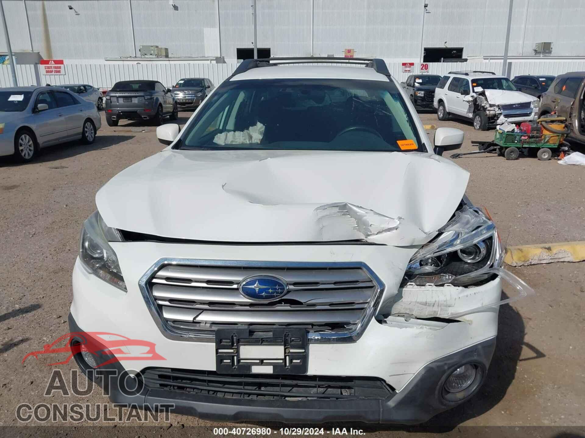 SUBARU OUTBACK 2016 - 4S4BSACC3G3327138