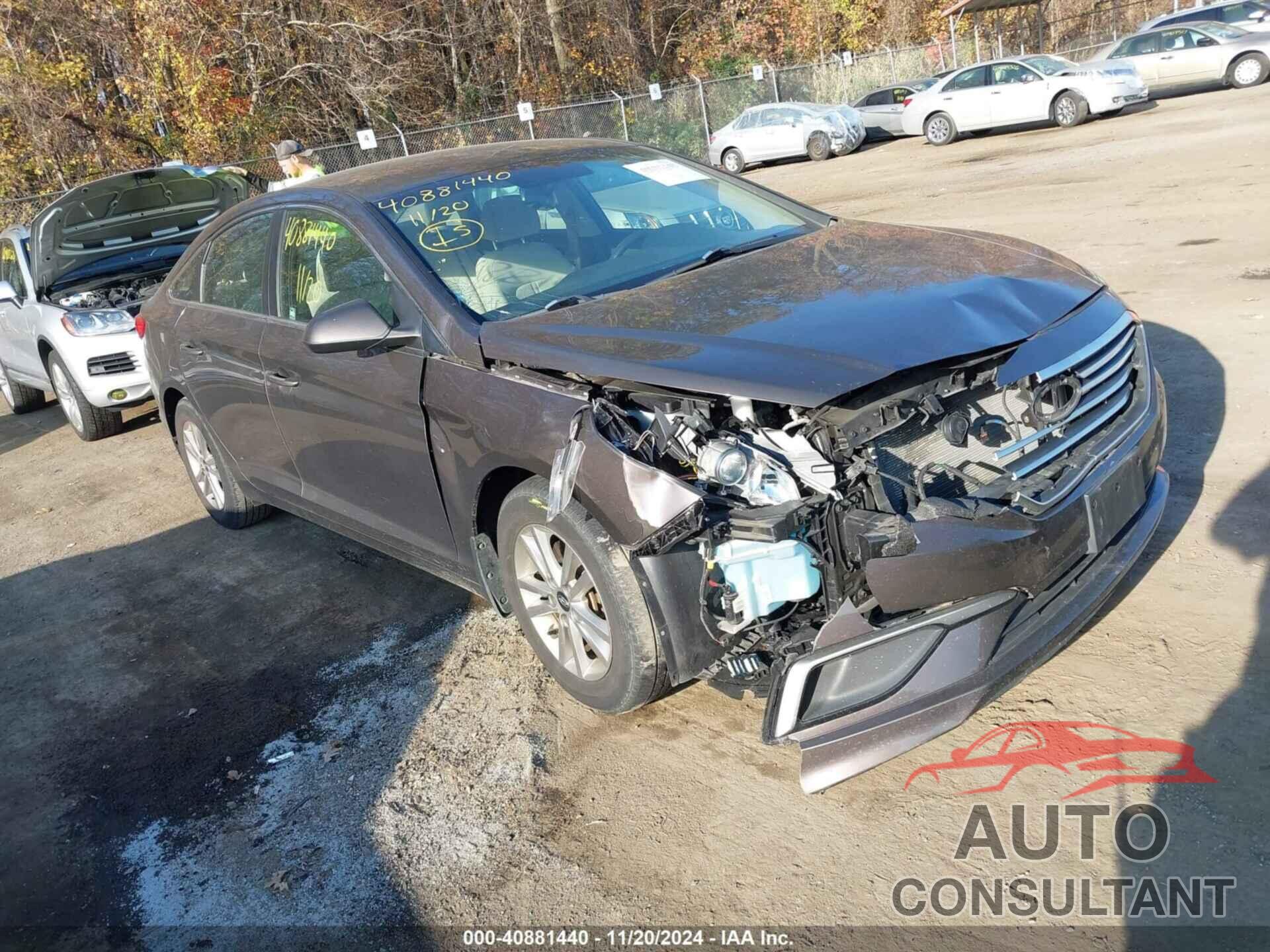 HYUNDAI SONATA 2016 - 5NPE24AF0GH435317