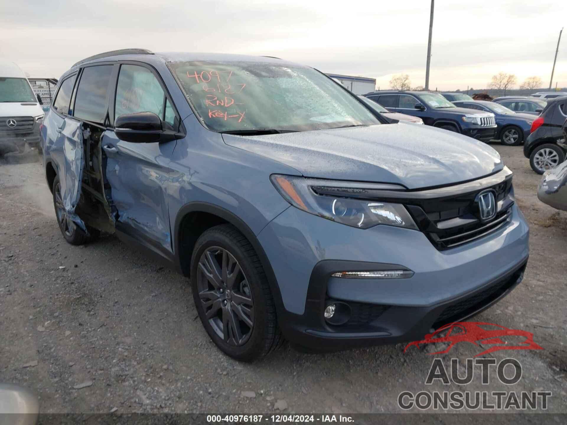 HONDA PILOT 2022 - 5FNYF6H3XNB064770