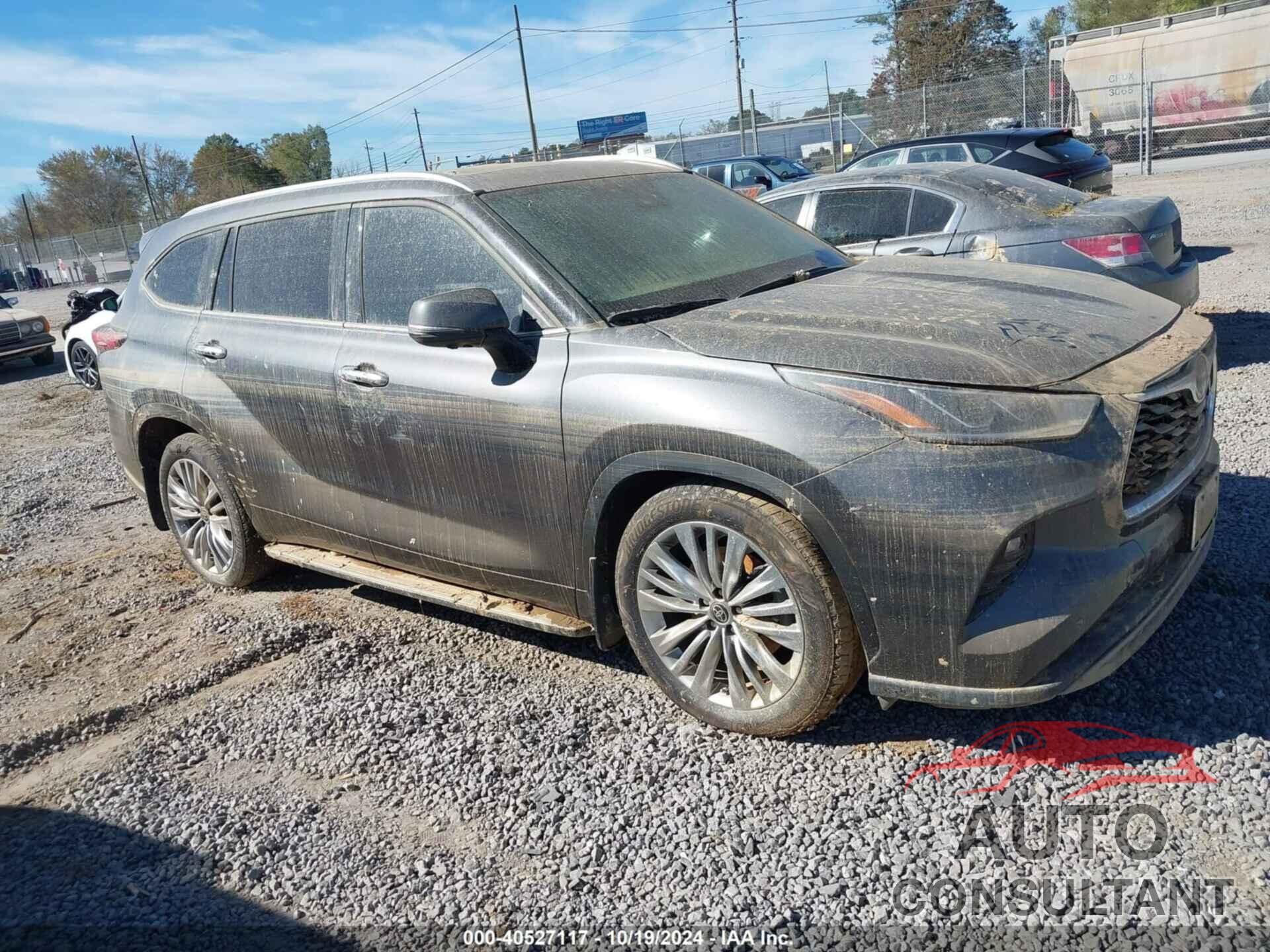 TOYOTA HIGHLANDER 2023 - 5TDKDRAH3PS524966