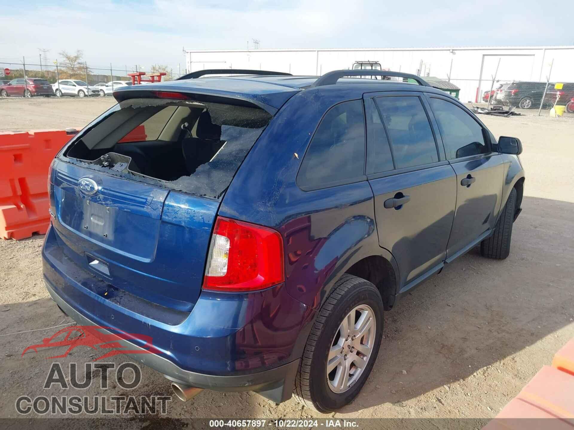 FORD EDGE 2012 - 2FMDK3GC2CBA51768
