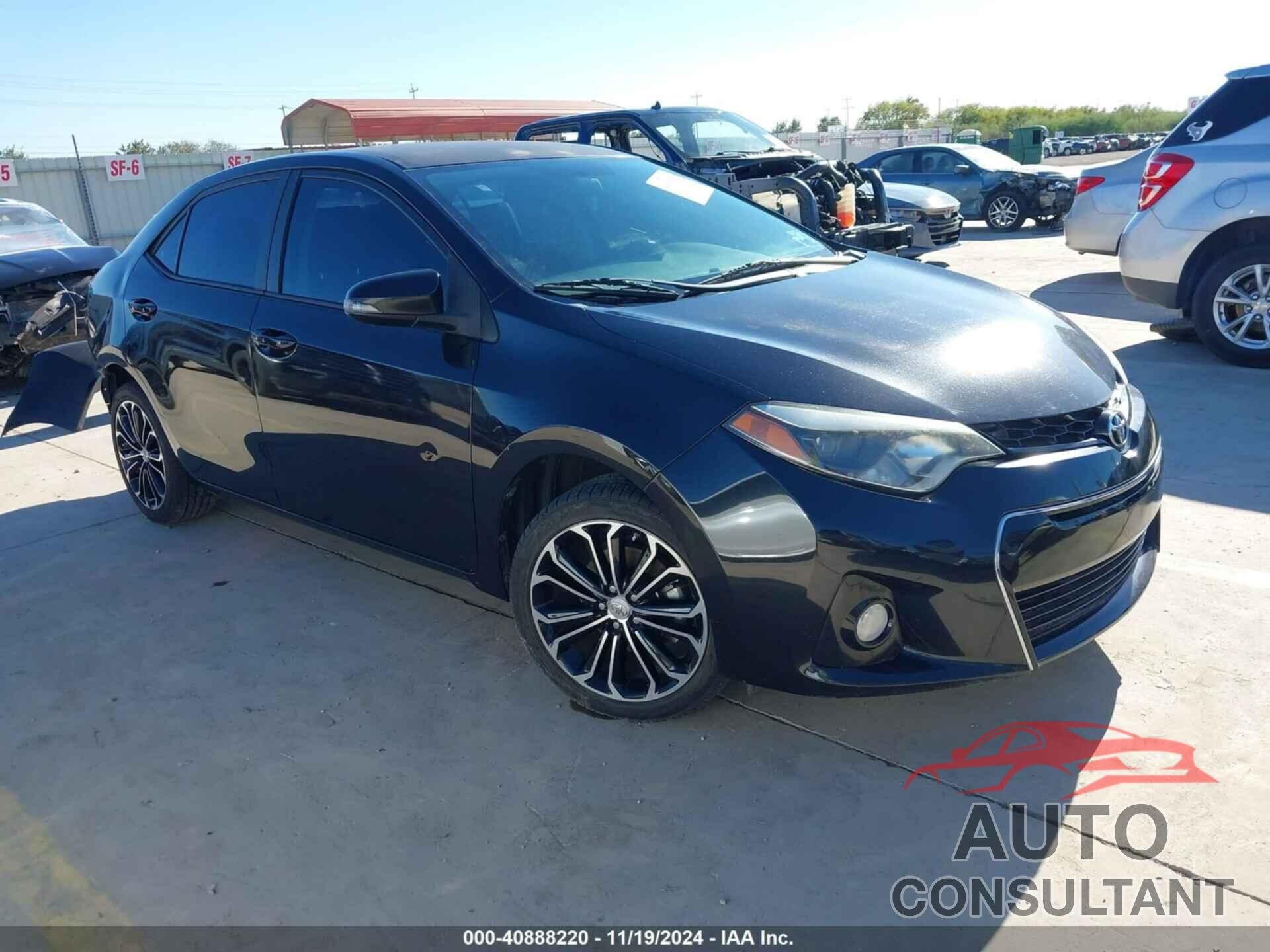 TOYOTA COROLLA 2015 - 5YFBURHE2FP356739