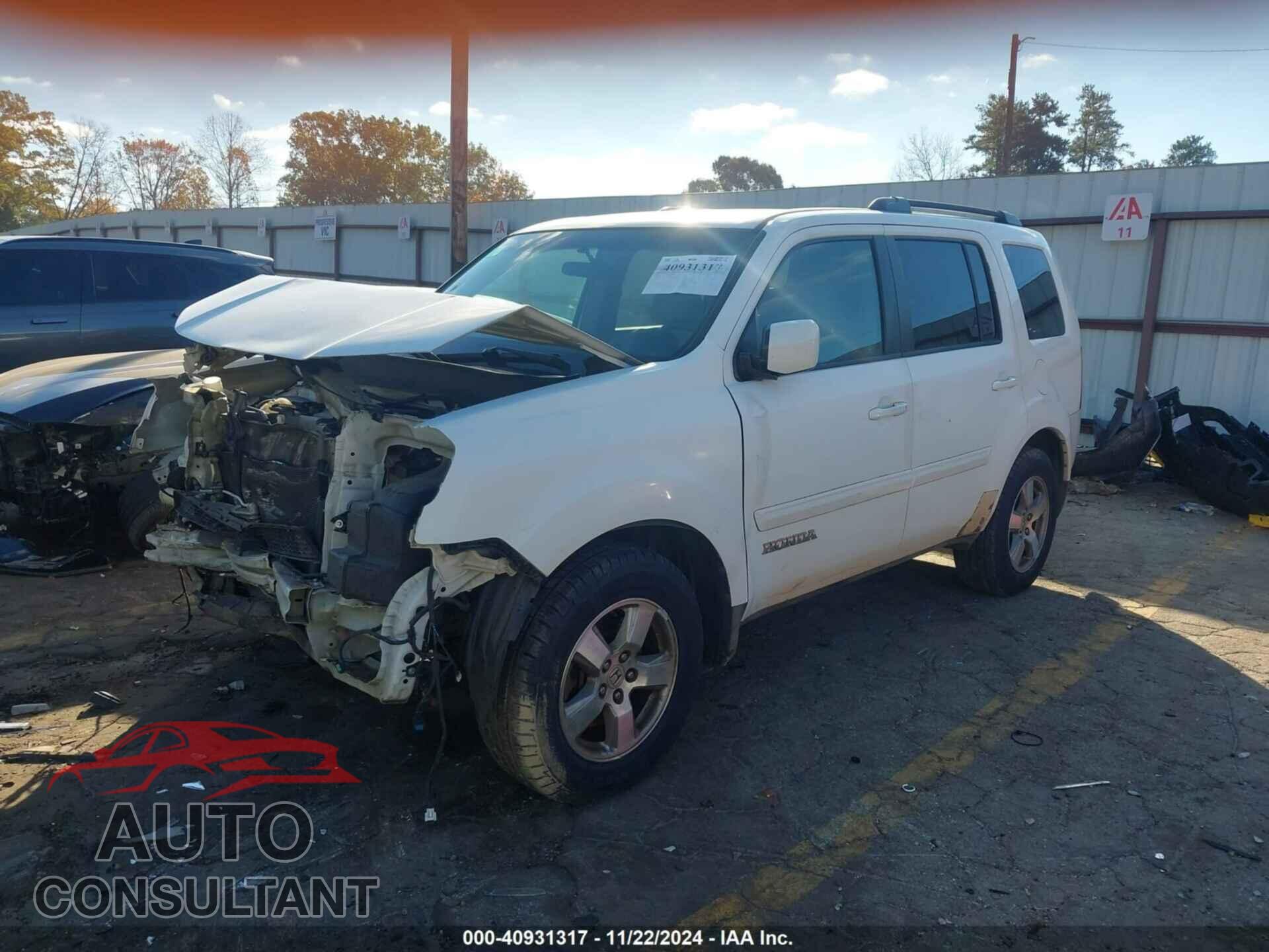 HONDA PILOT 2009 - 5FNYF48409B044174