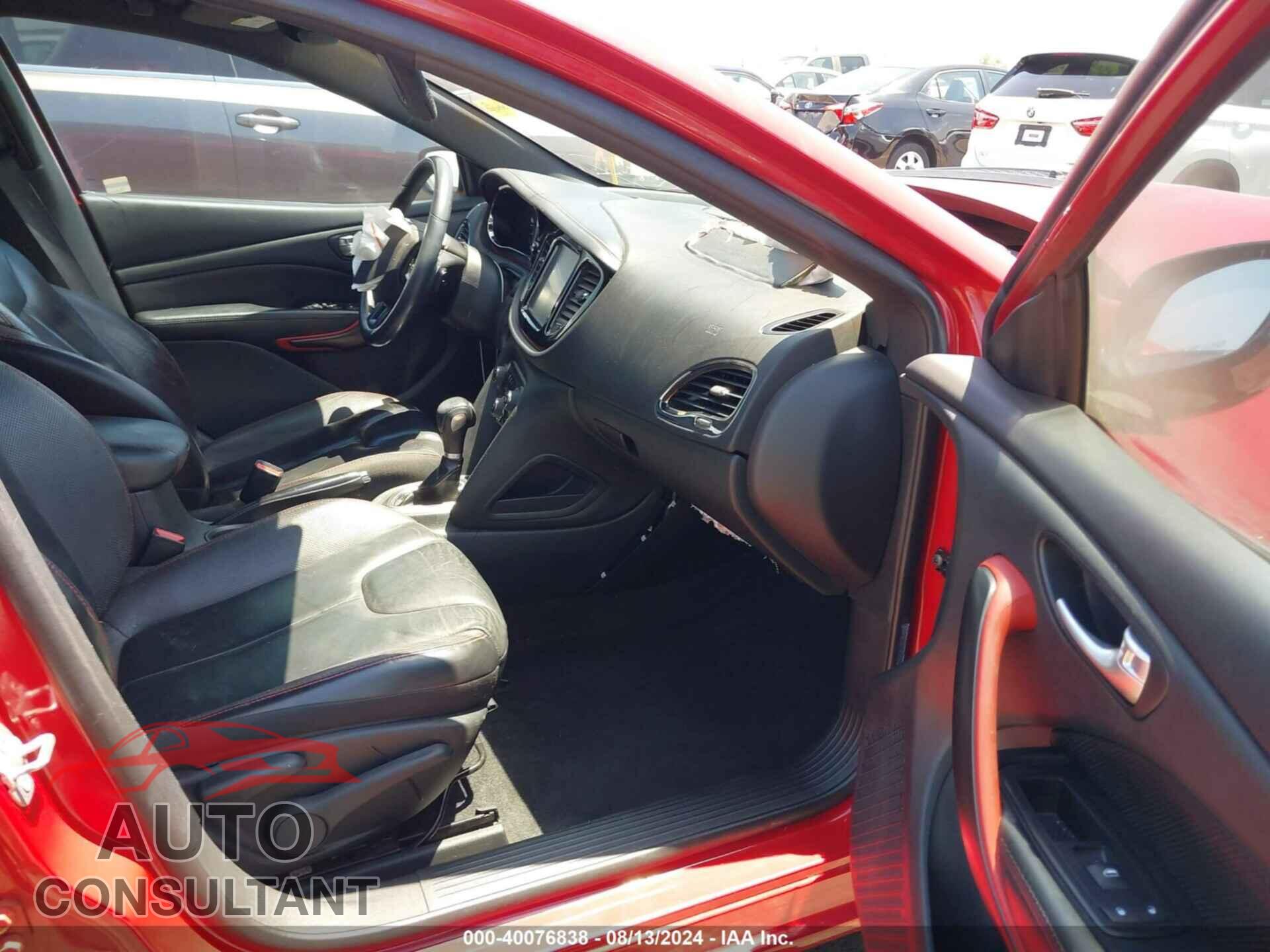 DODGE DART 2016 - 1C3CDFEBXGD593176
